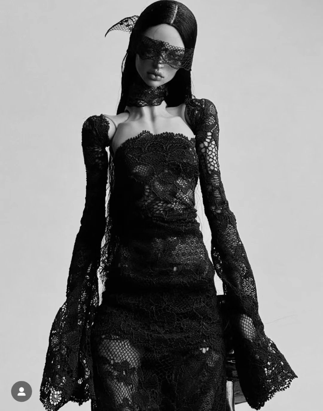 Antifad 1/3 BJD head Lhasa