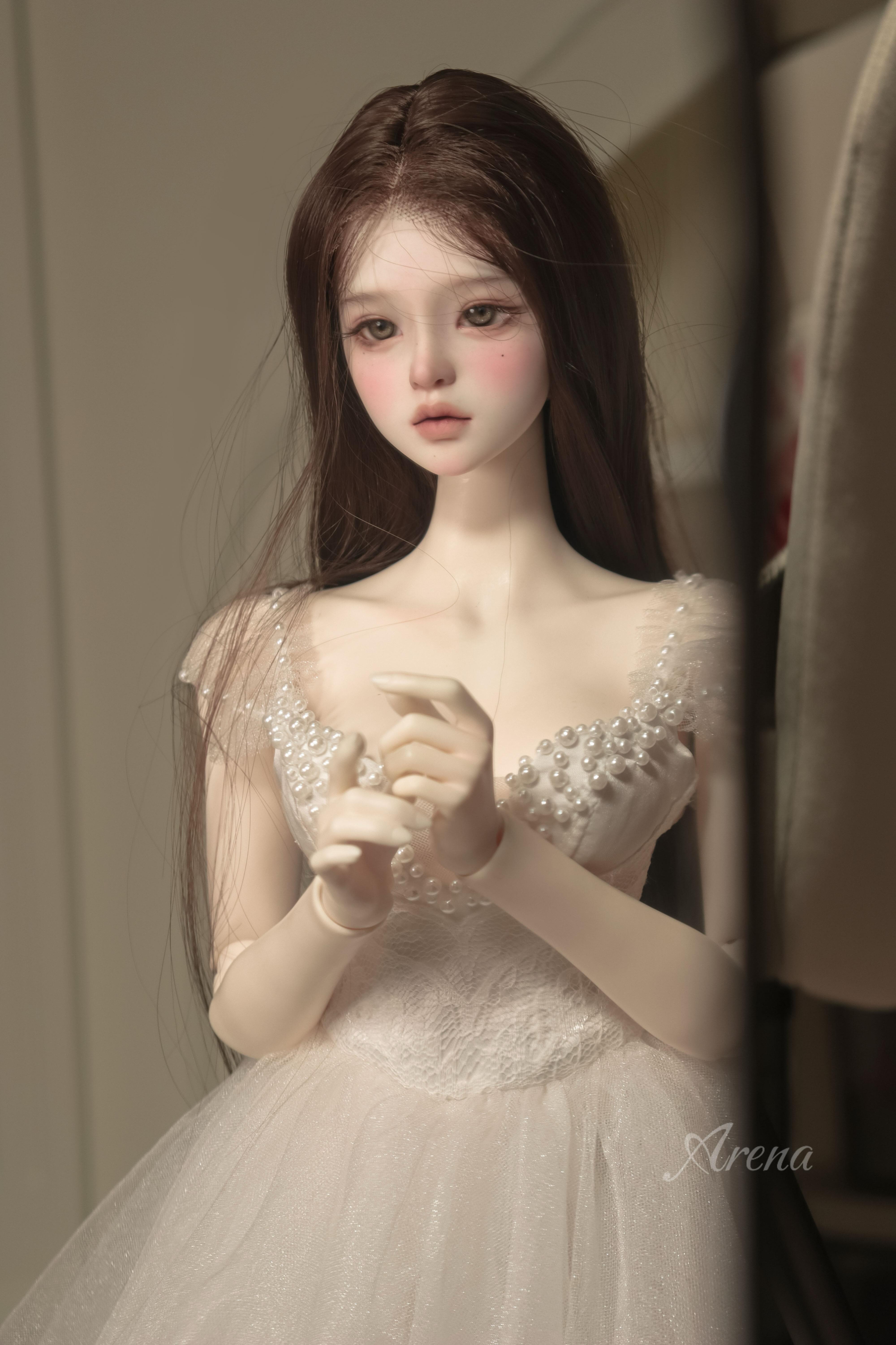 QianQian 1/3 BJD Head Erela & Arena