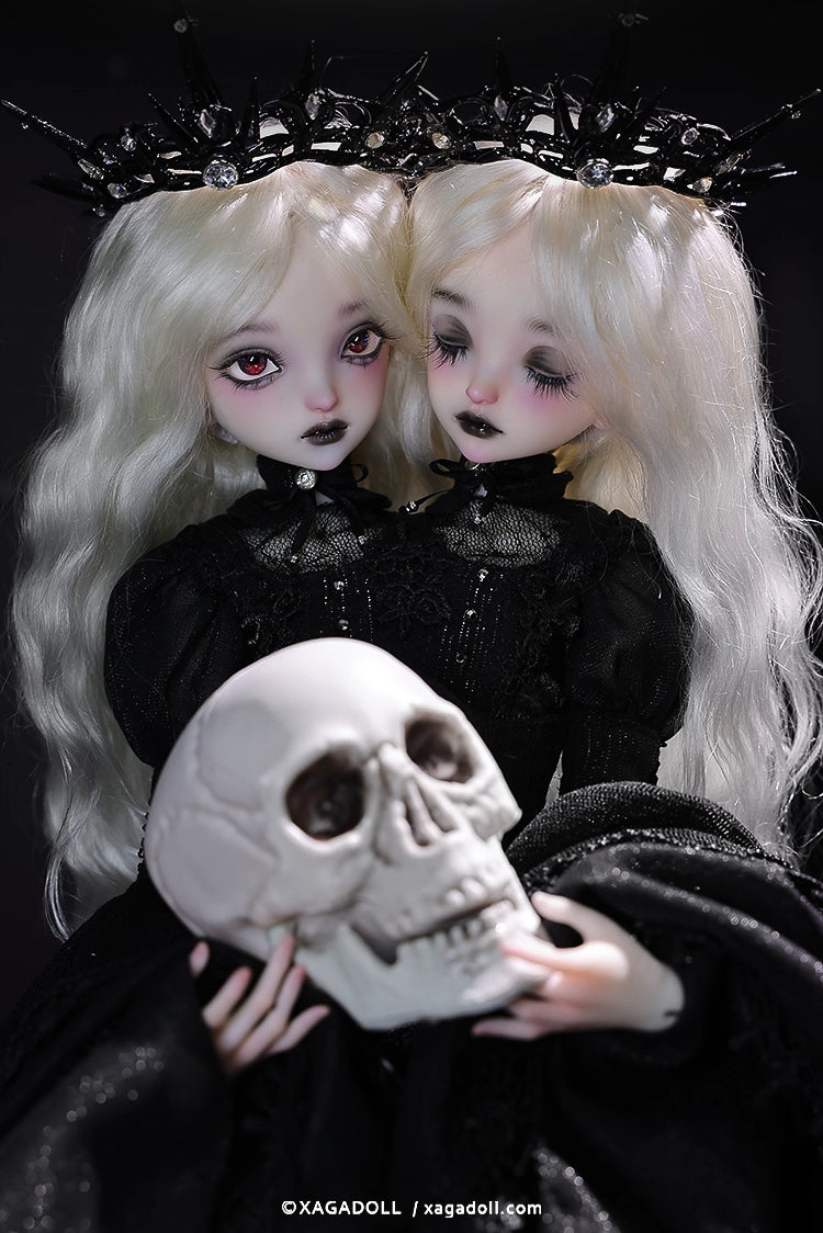 XAGADOLL 1/4 full set nude doll BoYe & XiLa Conjoined twins
