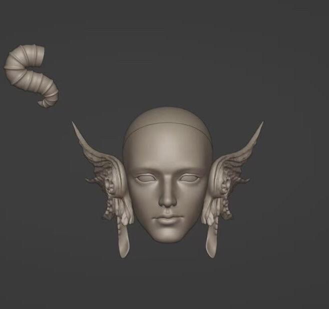 TheDreamWalker 75cm BJD head Draco Malfoy