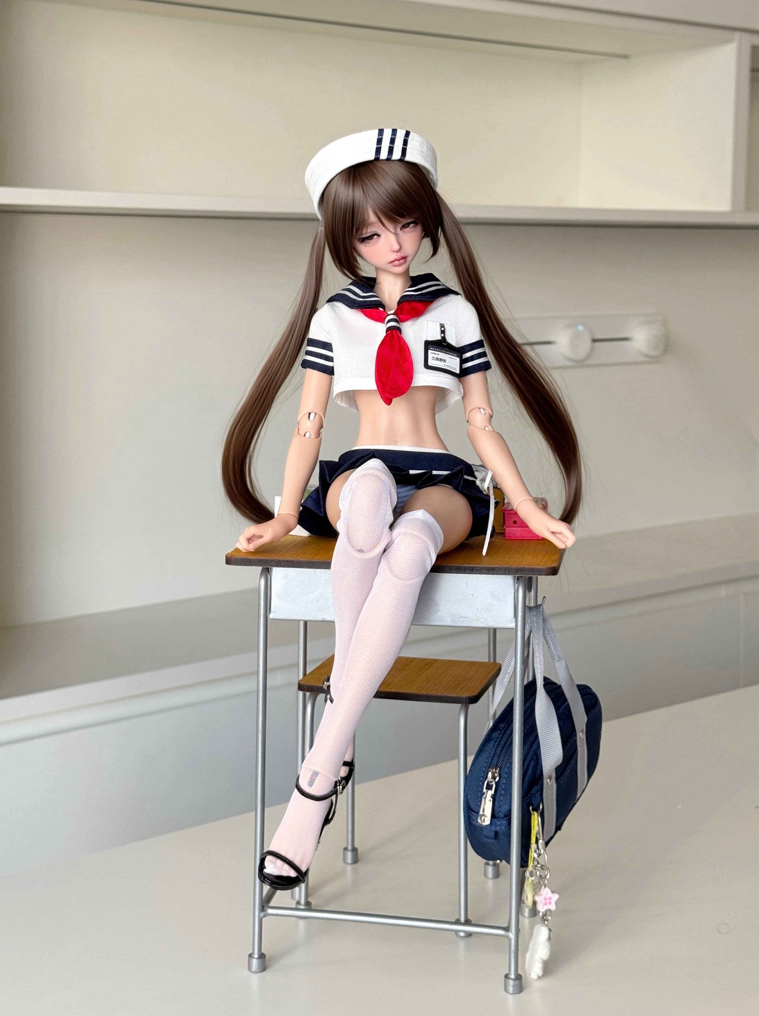 PUPU 1/4 AP《Akao Hime2.0》Sailor uniform BJD outfits代购