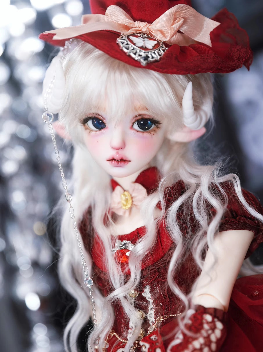 WonderlandDoll 1/4 Fluffy mini/ M'Fluffy BJD full set