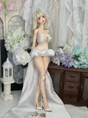 XI 1/4 1/3 AngelPhilia BJD outfits Boned Gown Dress Set