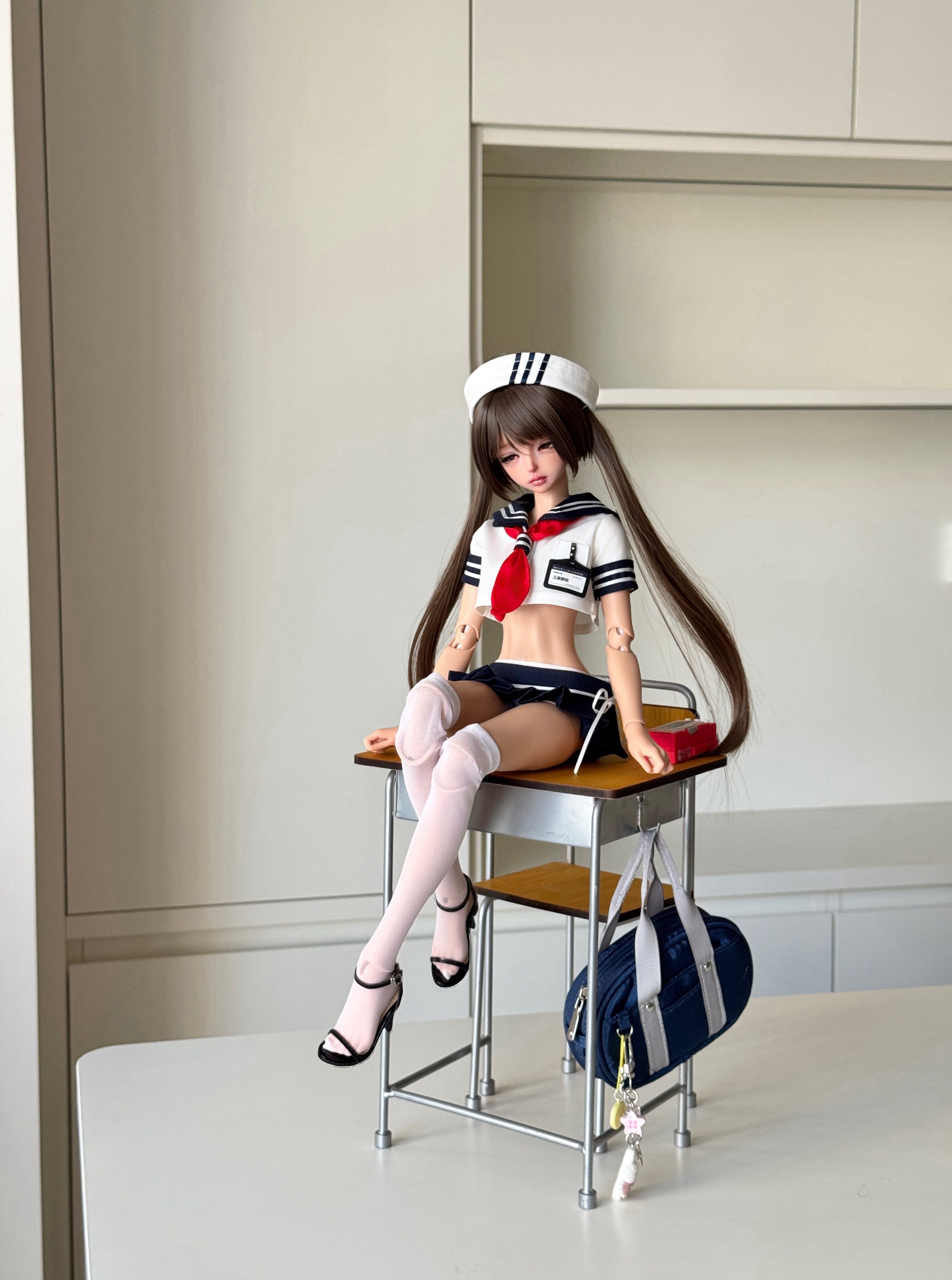 PUPU 1/4 AP《Akao Hime2.0》Sailor uniform BJD outfits代购