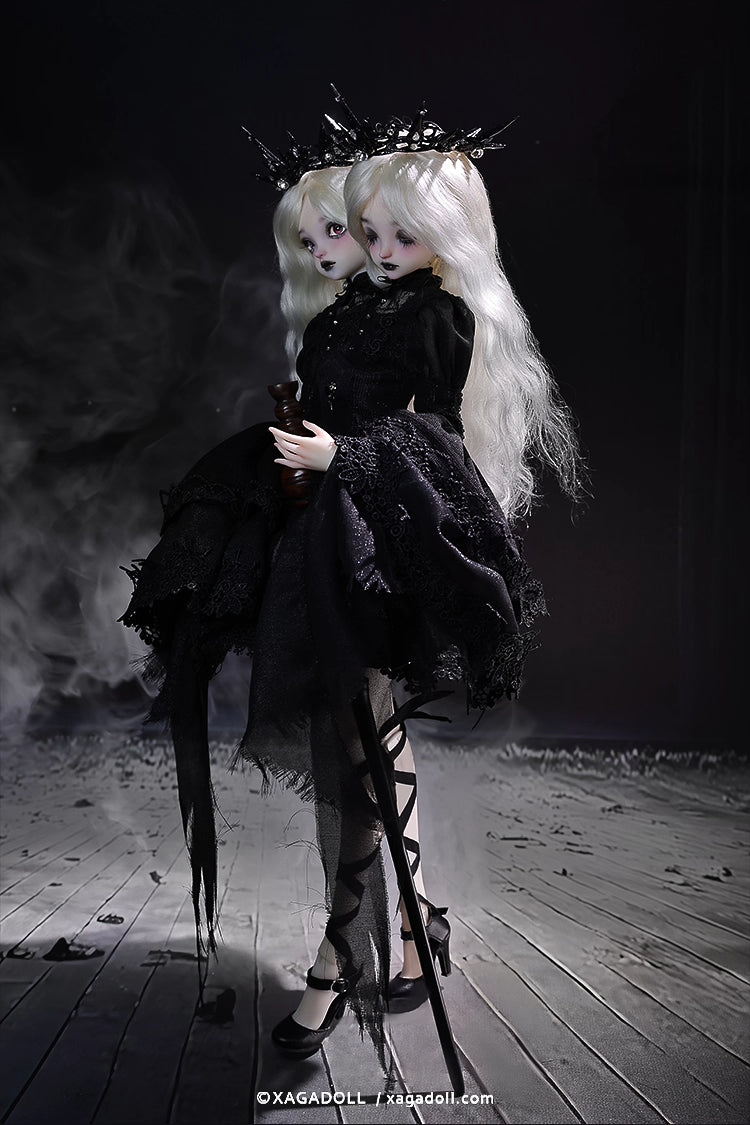 XAGADOLL 1/4 full set nude doll BoYe & XiLa Conjoined twins