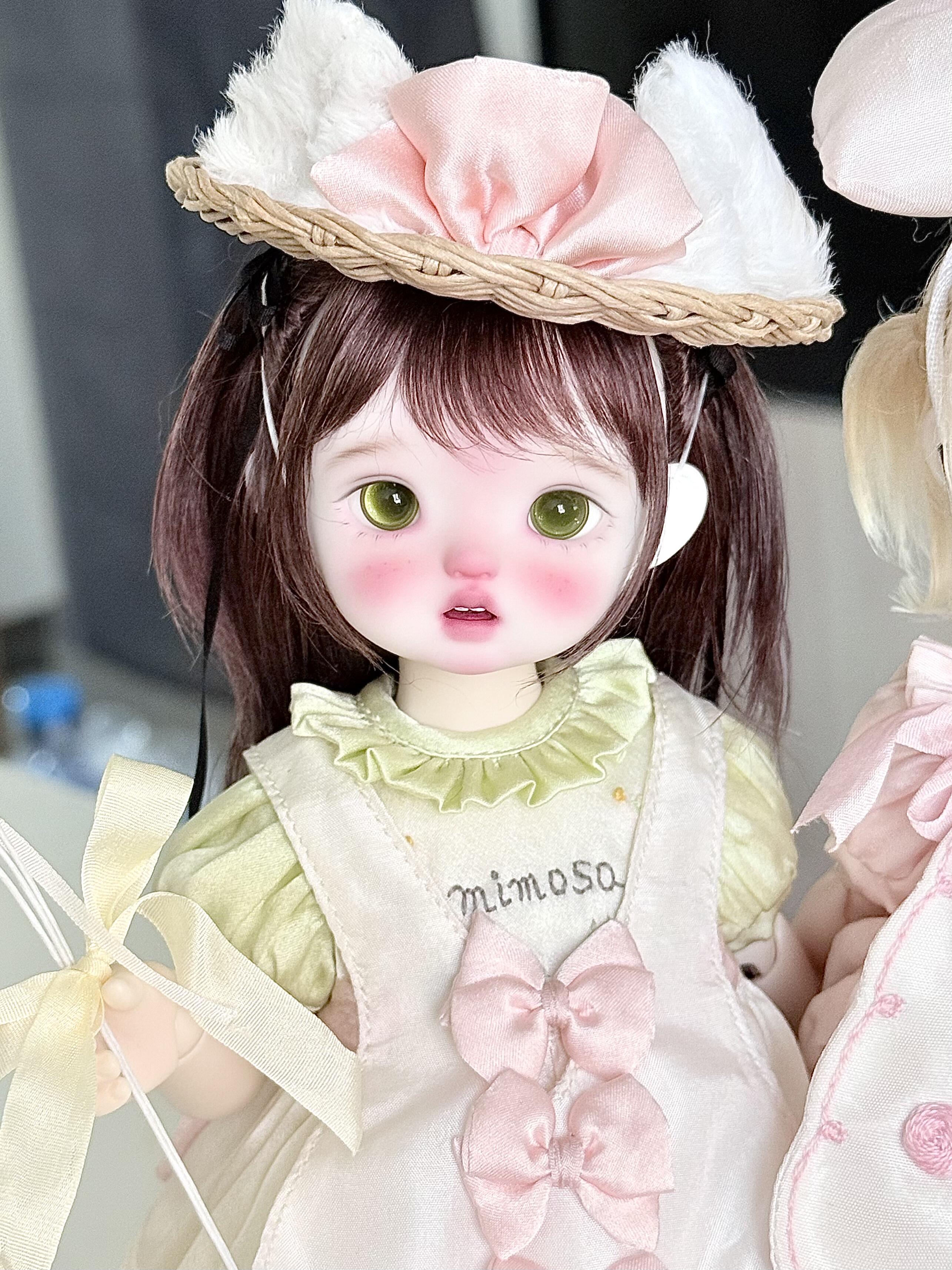 LsisisiL 1/6 BJD head DingDang Poppy & Baby