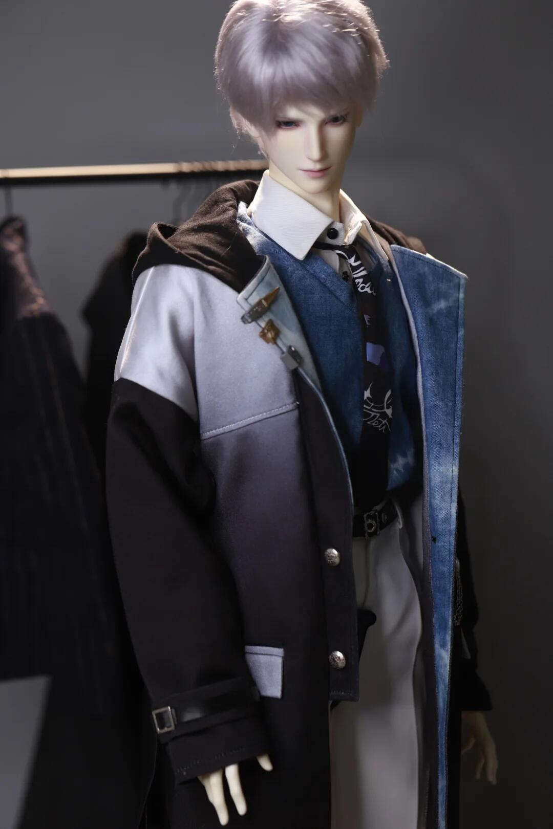 Xavier Cos 75cm full set Birthday suit BJD outfits