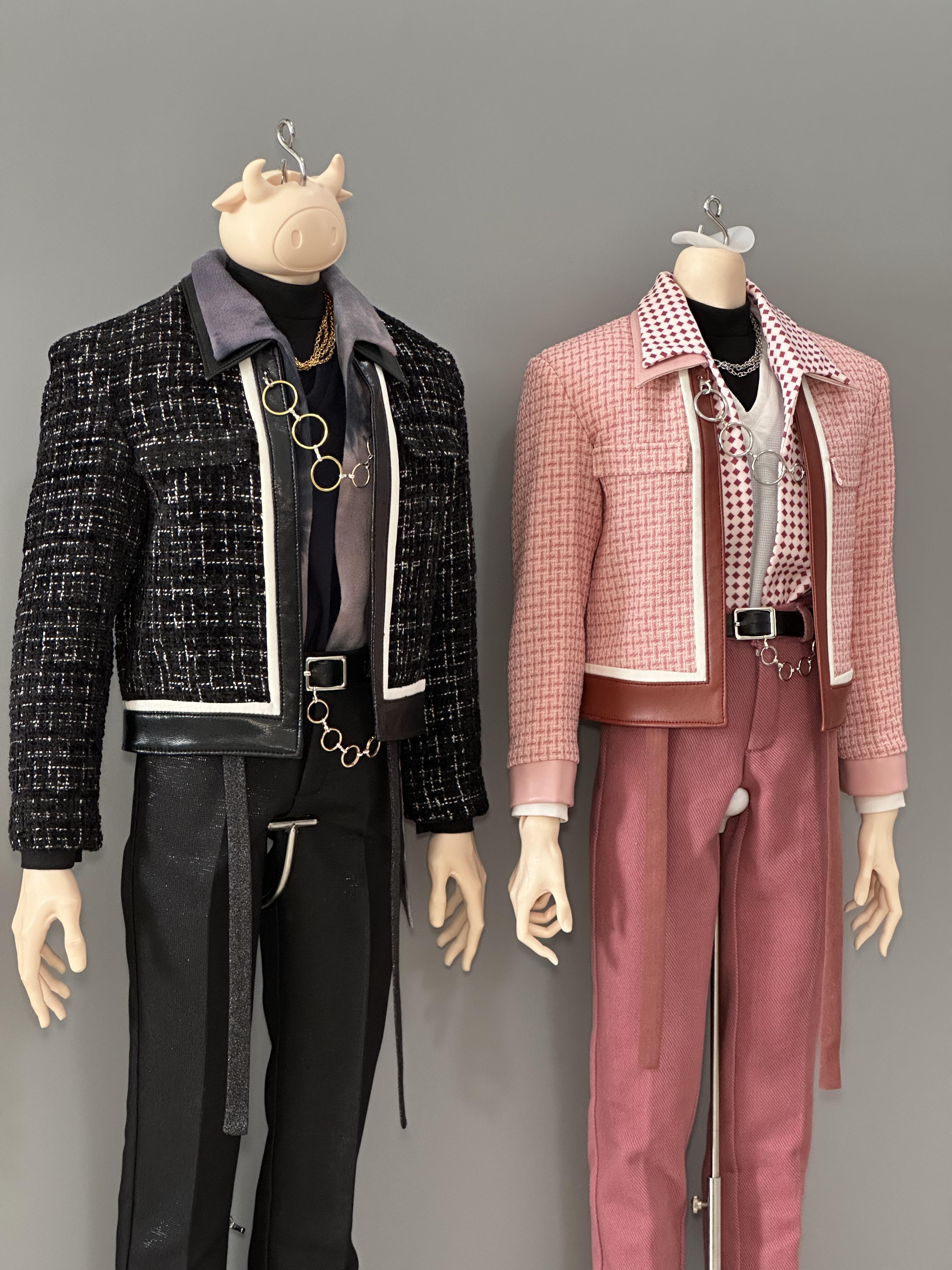 LADS Cos 1/4 75cm 77cm full set Tweed Set BJD outfits代购