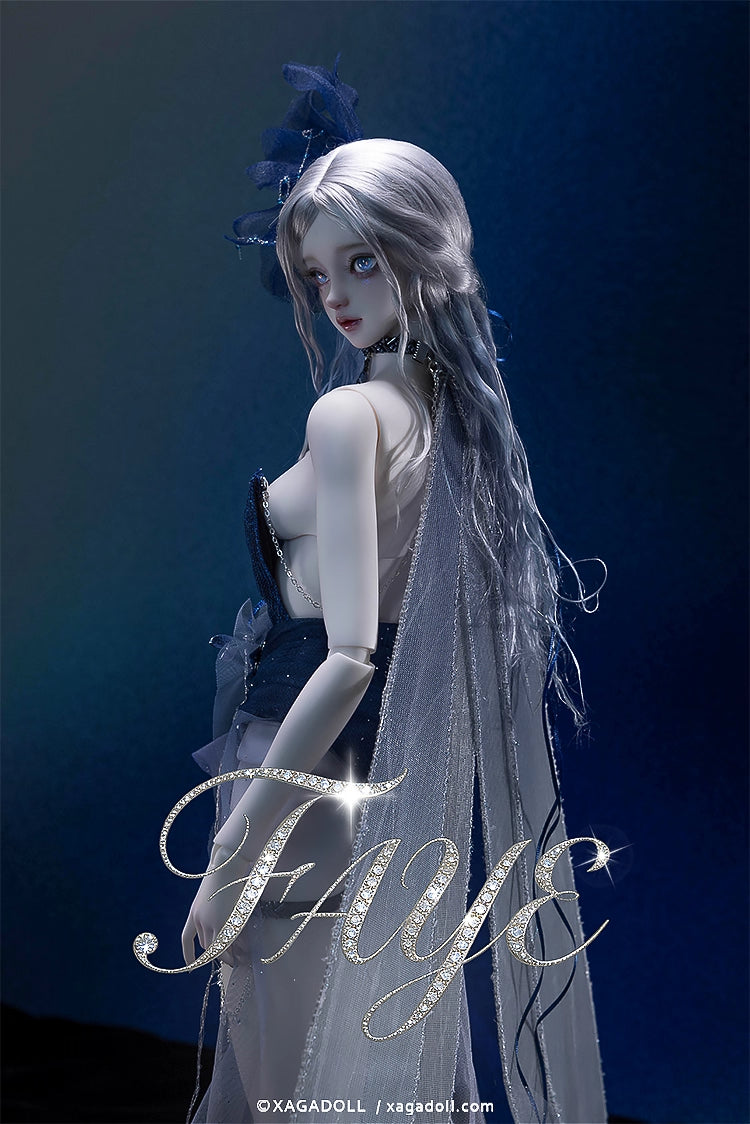 XAGADOLL 1/3 BJD full set & nude doll Faye with astral 62cm body