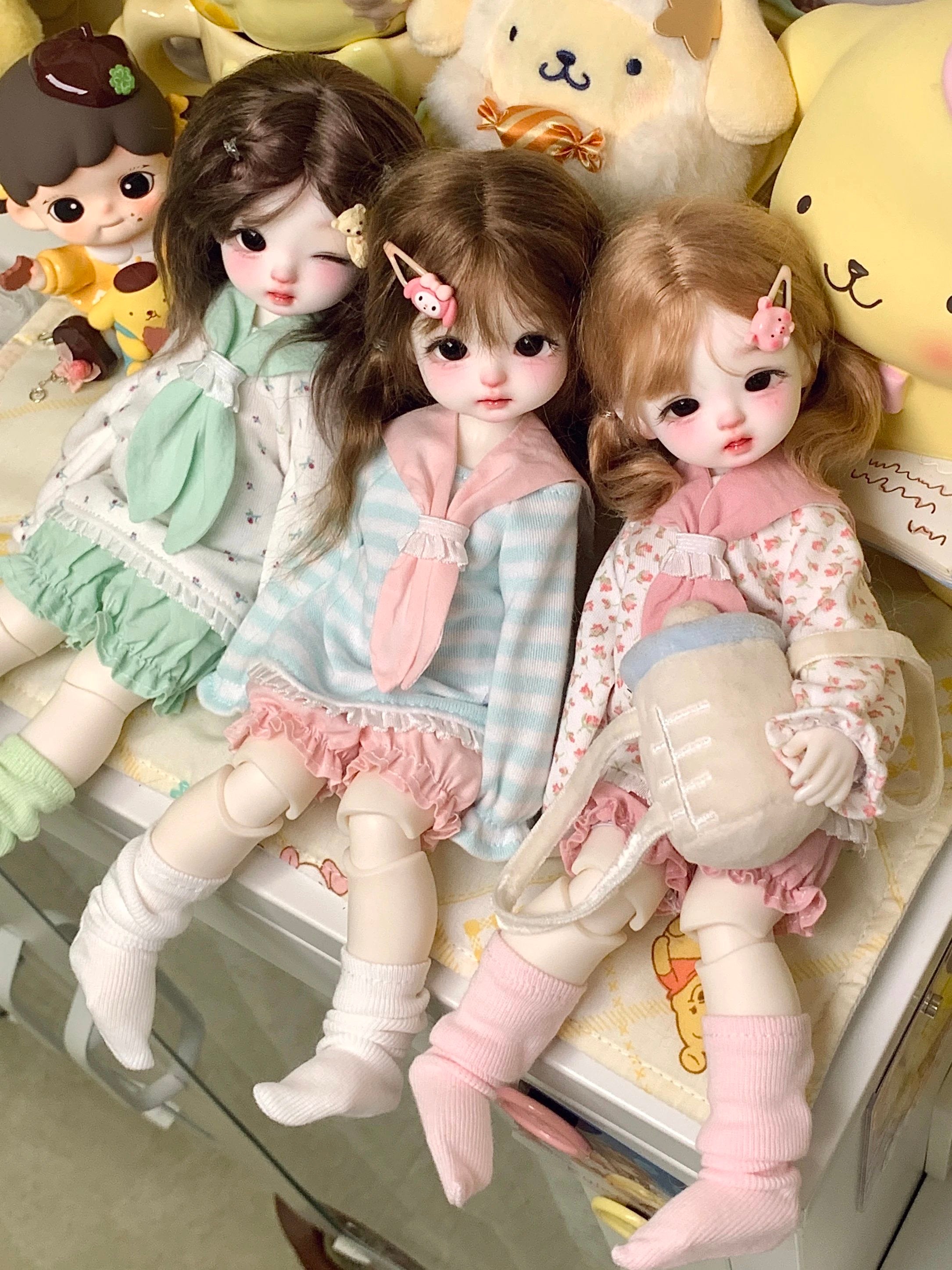 Xiaomian 1/6 bjd head Little Pig