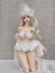XI 1/4 1/3 AngelPhilia BJD outfits Boned Gown Dress Set