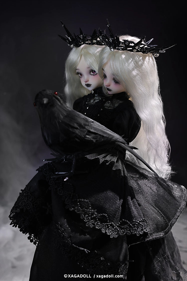 XAGADOLL 1/4 full set nude doll BoYe & XiLa Conjoined twins