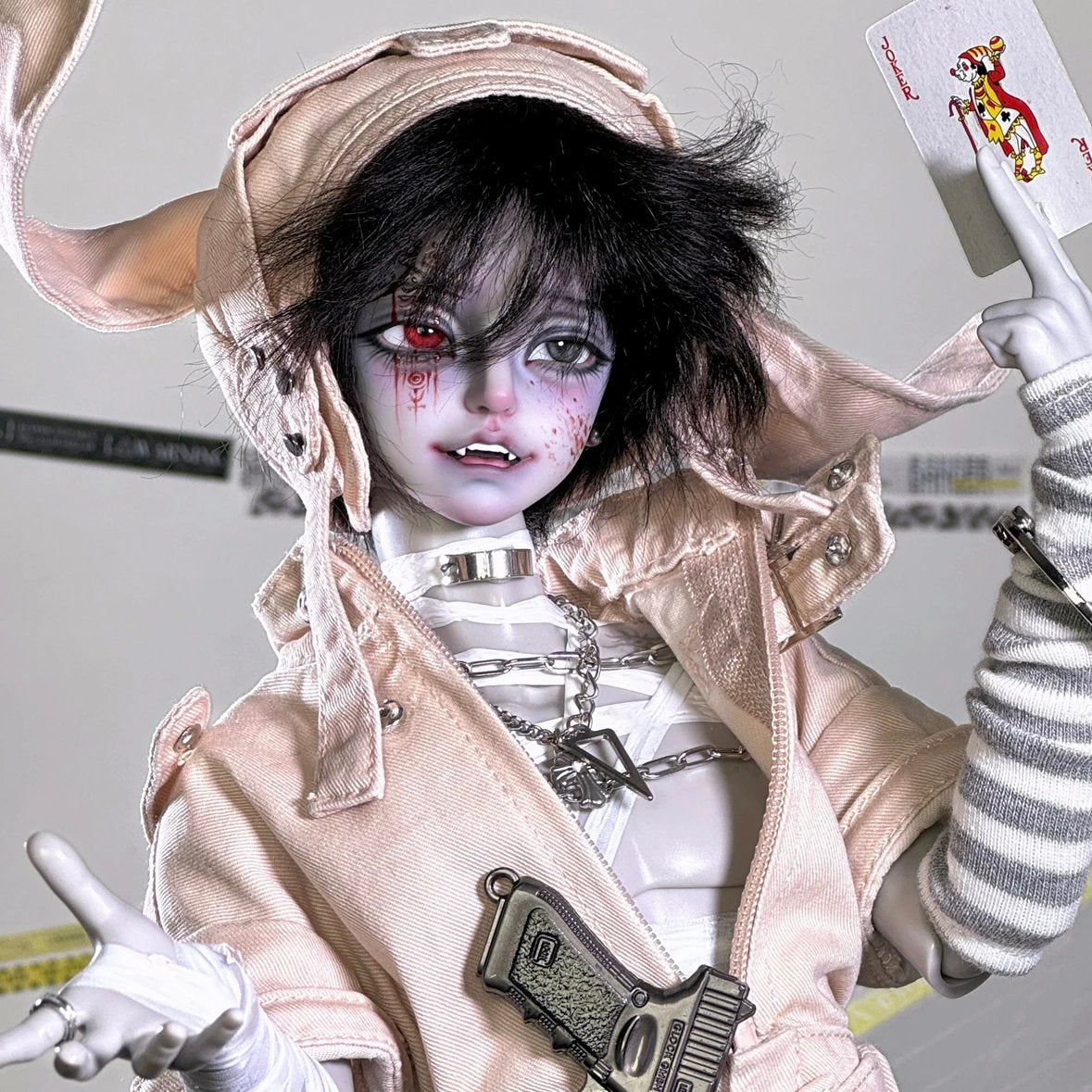 MuHan 1/4 bjd head Abe