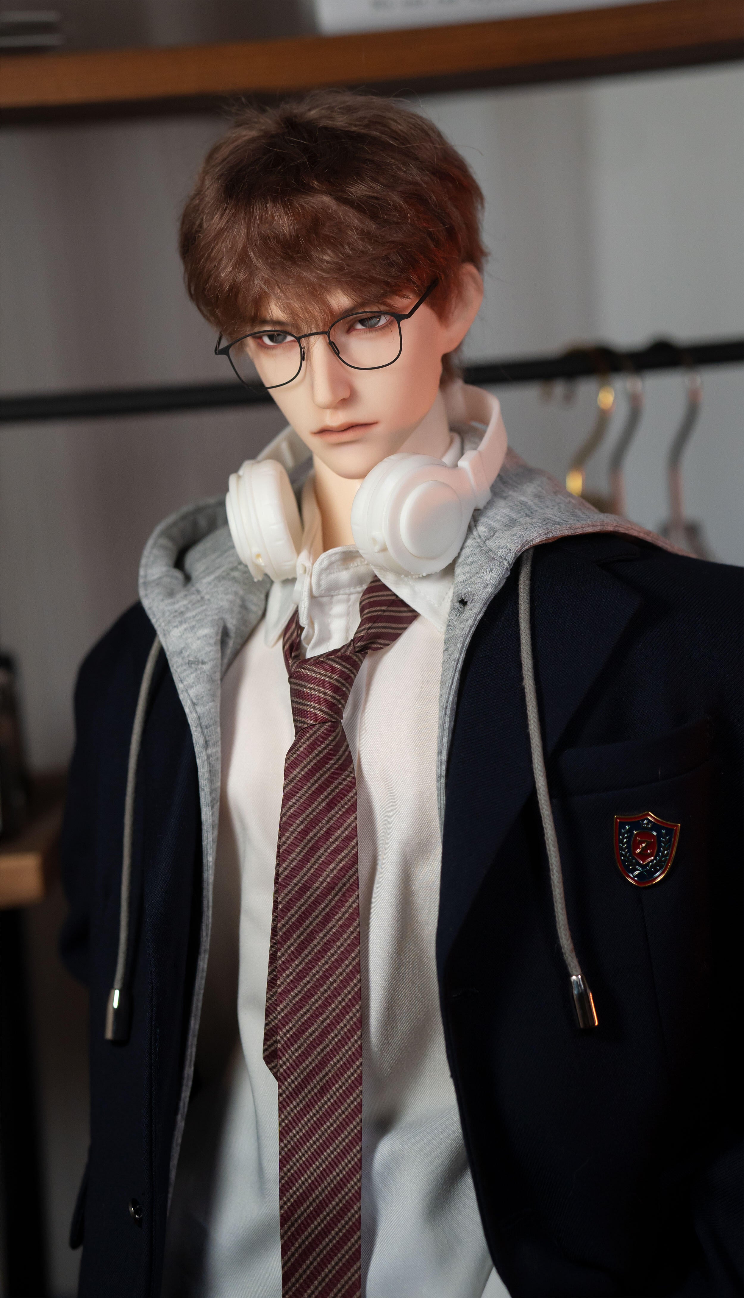 JR 75cm BJD head Reid