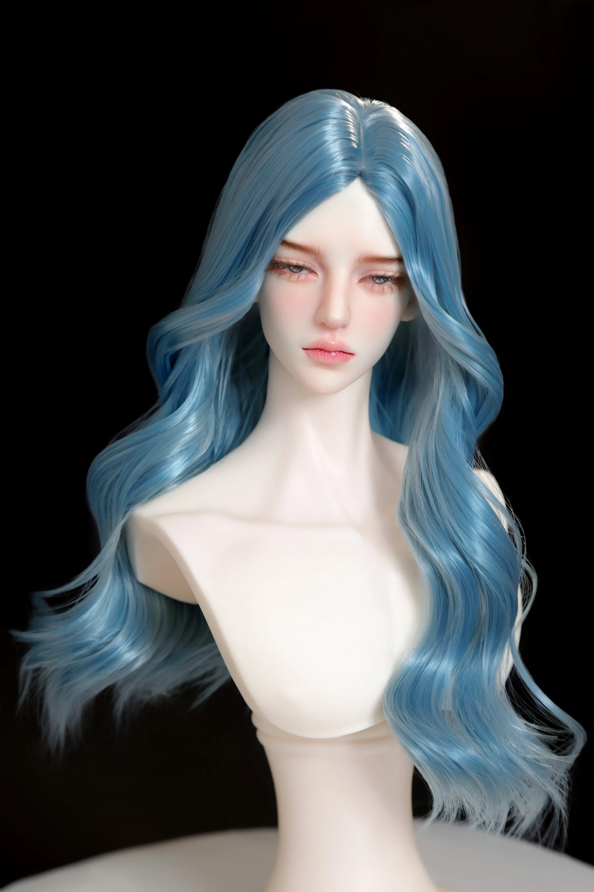 YunYuLou 1/3 Korean-style curly BJD wigs代购