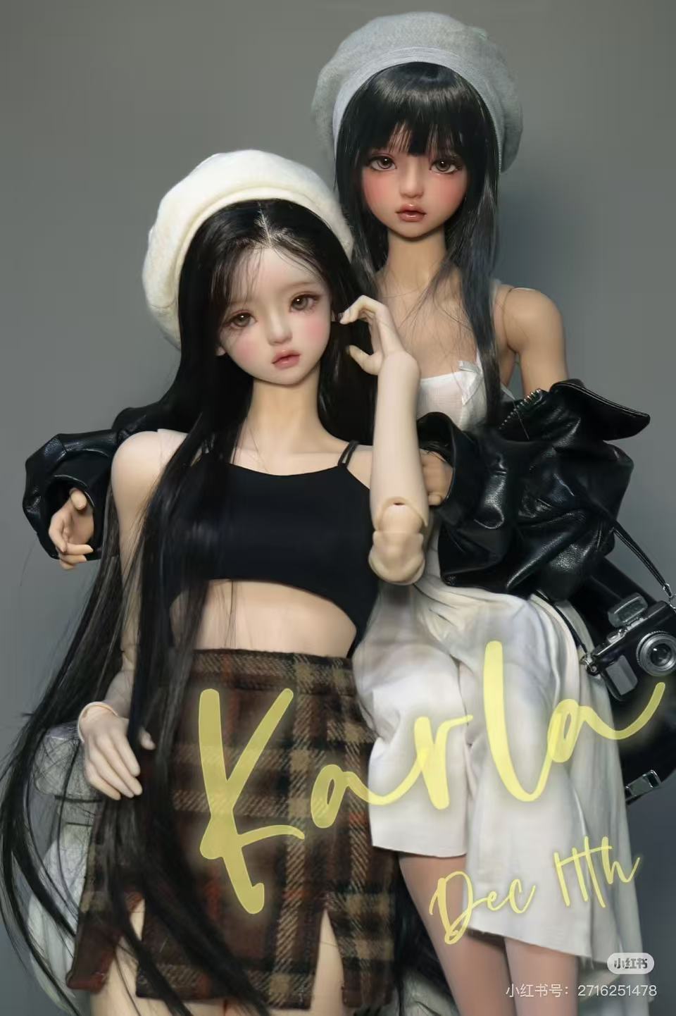 QianQian 1/3 BJD nude heads ready stocks sample heads