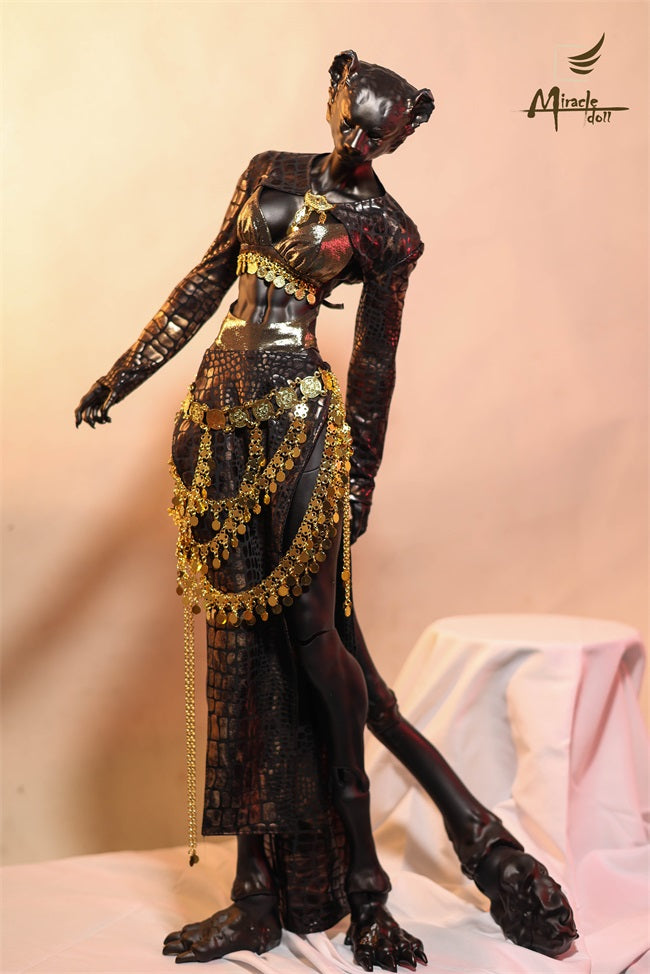 MiracleDoll 76cm Leopard Woman BJD head Ling