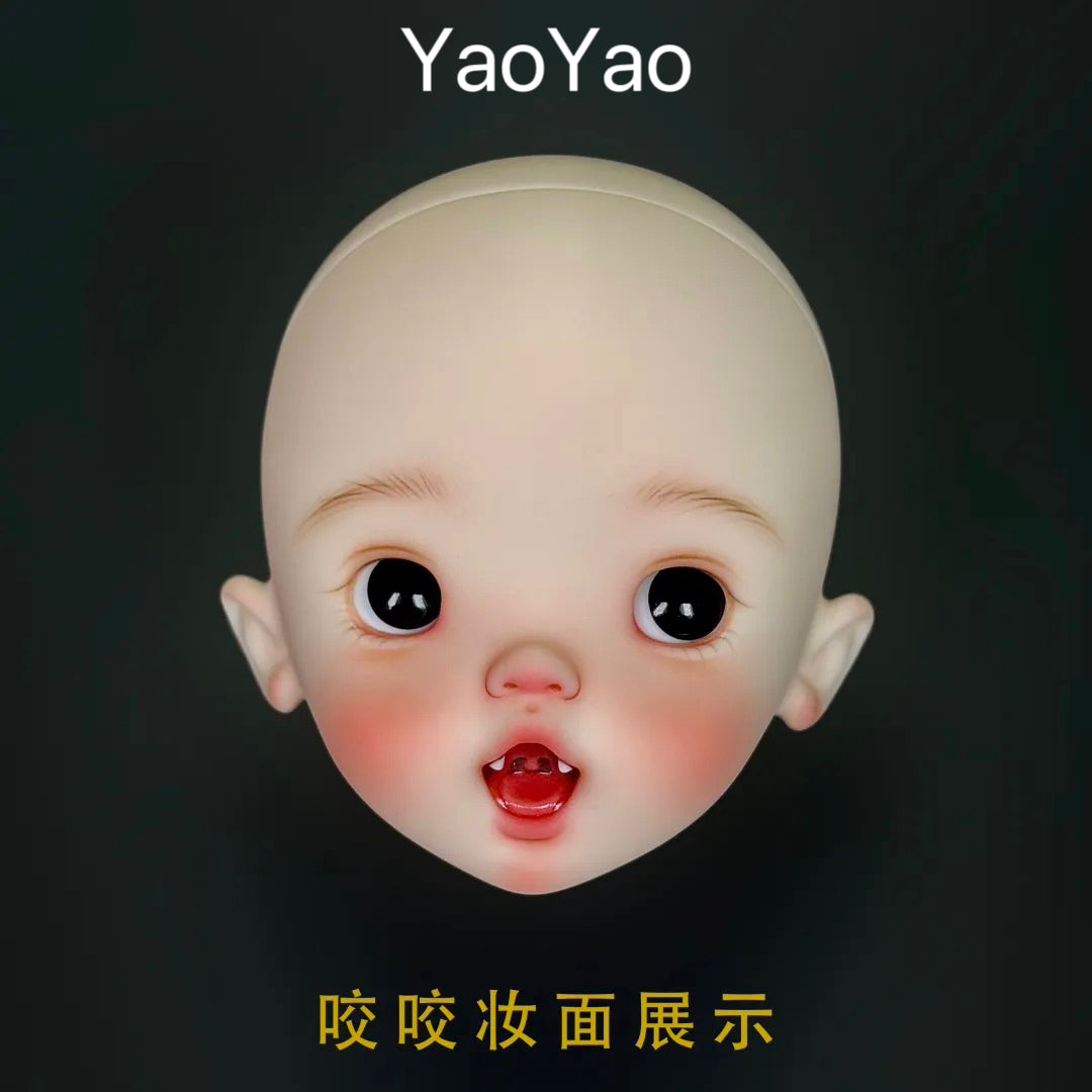 Miss Mian 1/6 BJD head YuanYuan & YaoYao