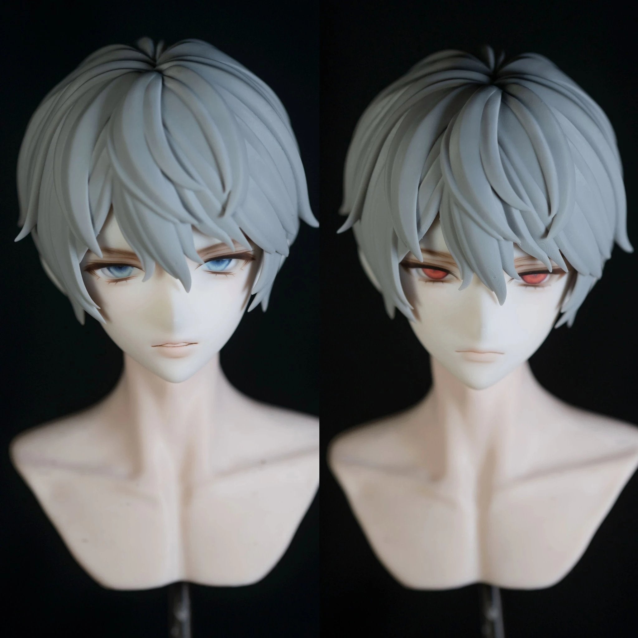 JR 1/4 BJD head Kiru