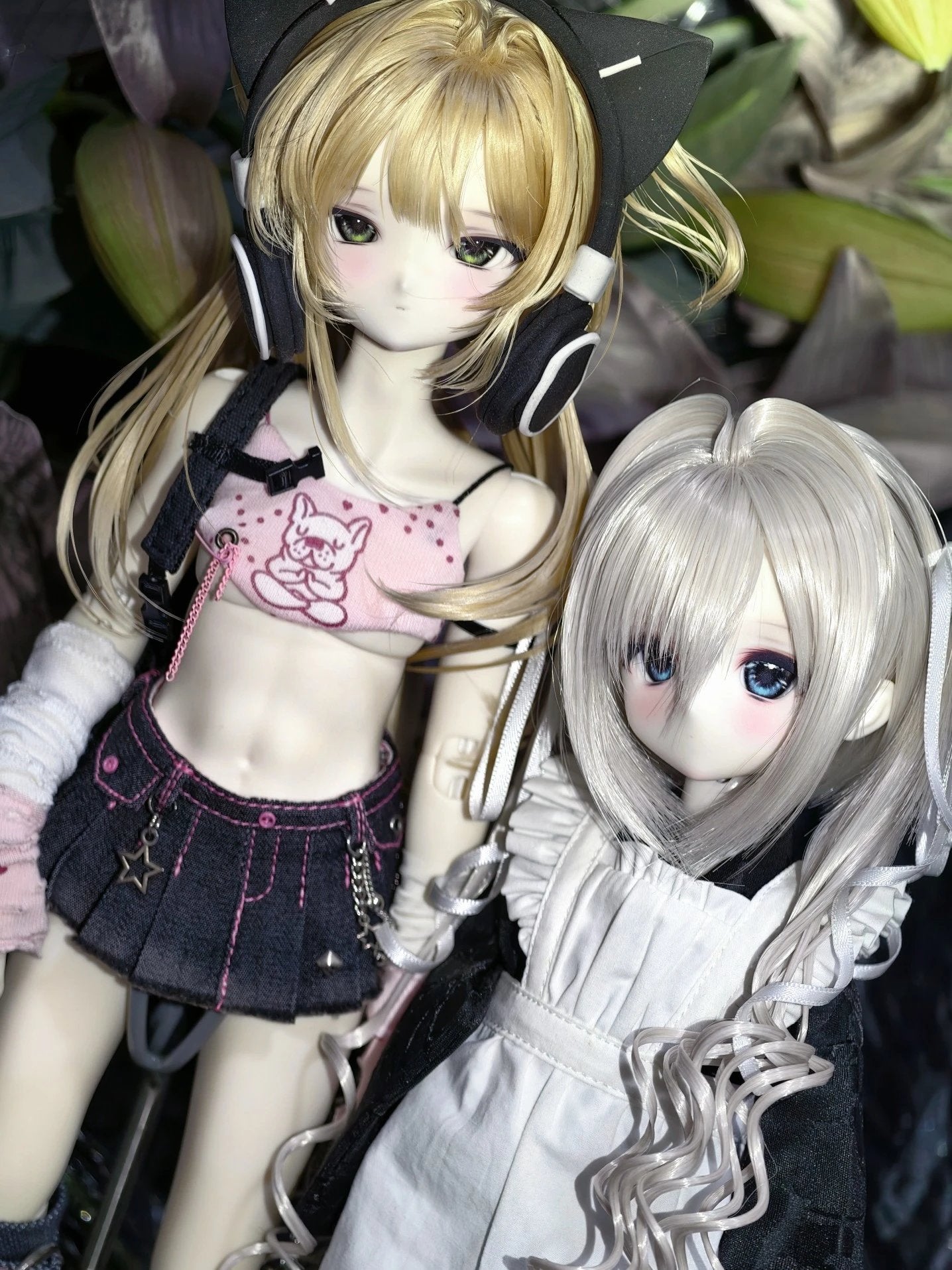 Burnt Duck 1/4 BJD Head XiaoTai & XiaoJi