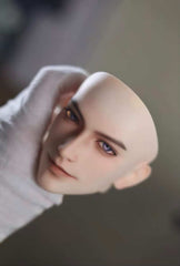 75cm Caleb head smile pink skin
