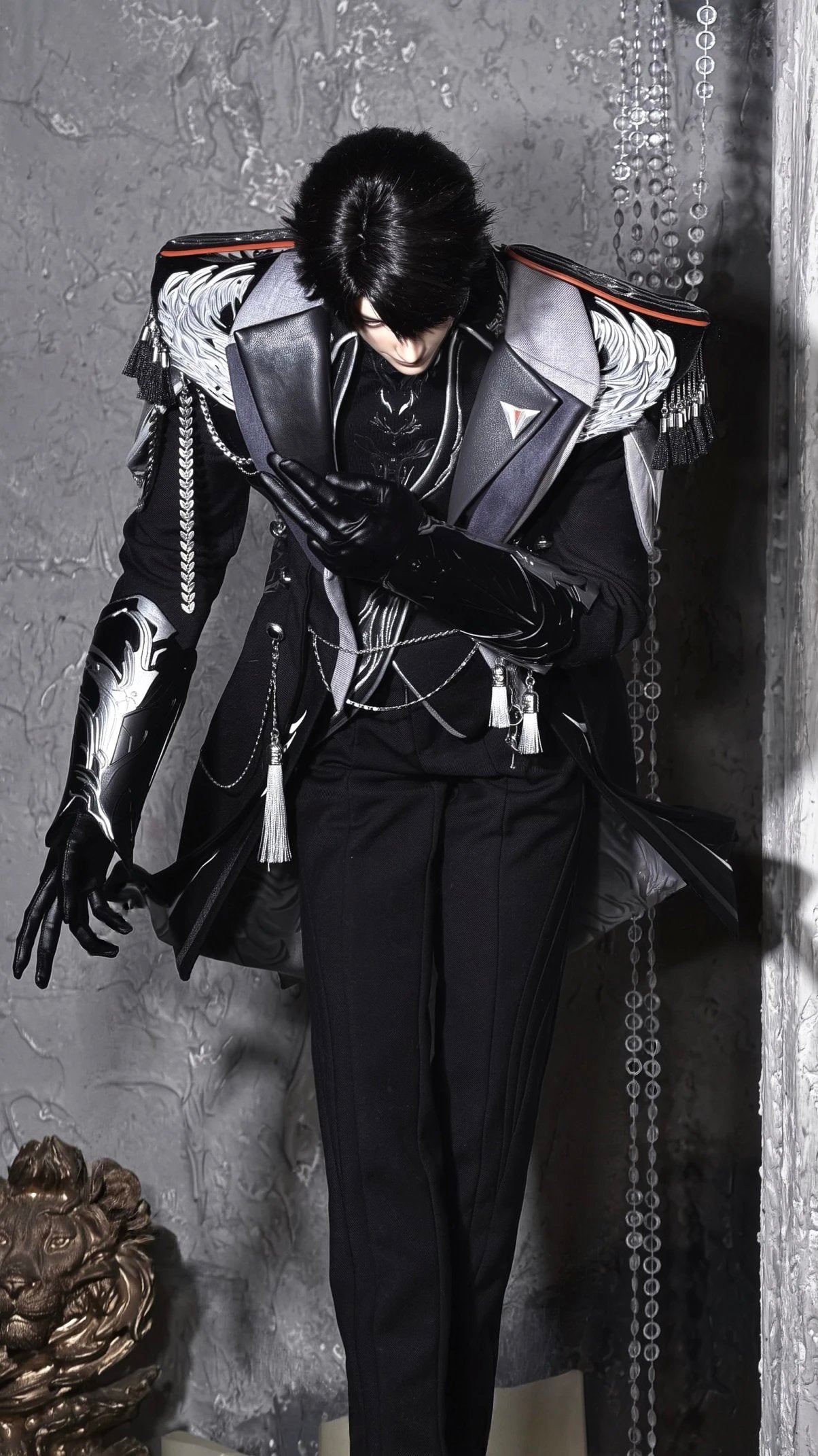 Caleb cos Commander Uniform 77cm BJD outfits仅代购