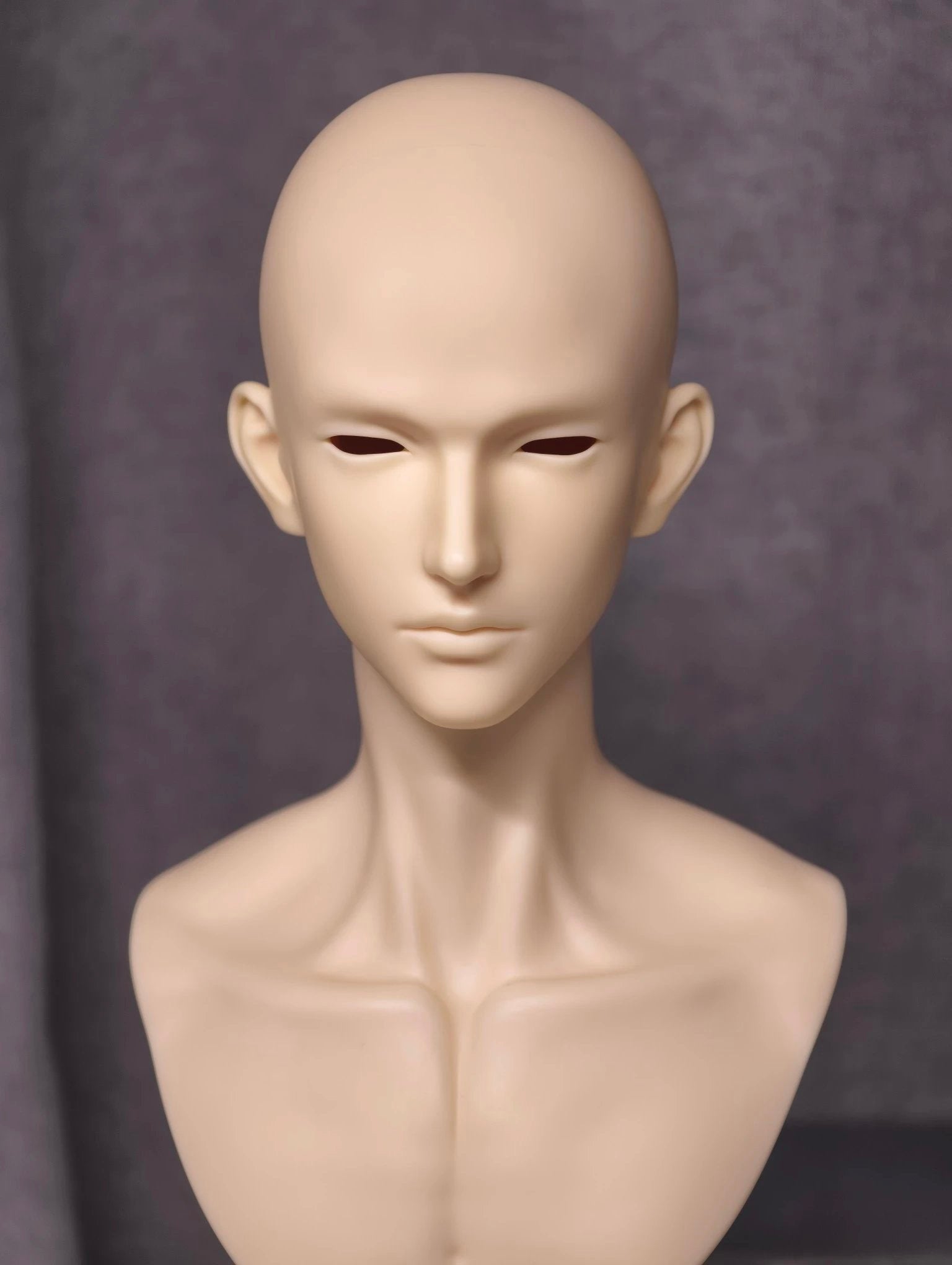 Pristine 75cm BJD head second QUE