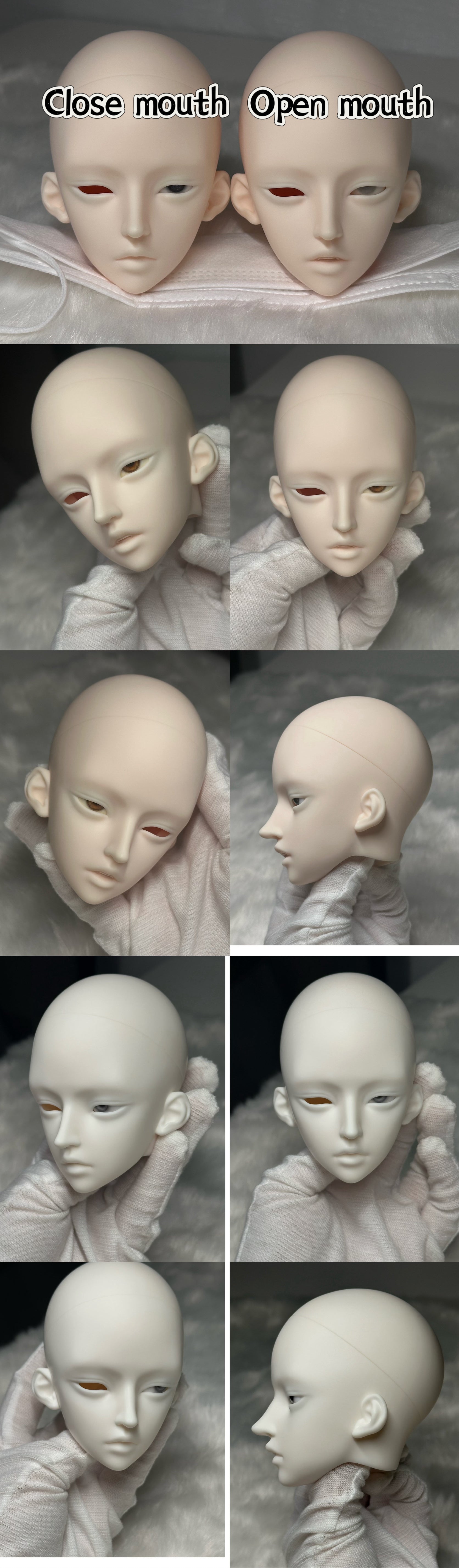 ChangGan 70cm BJD head YanNan