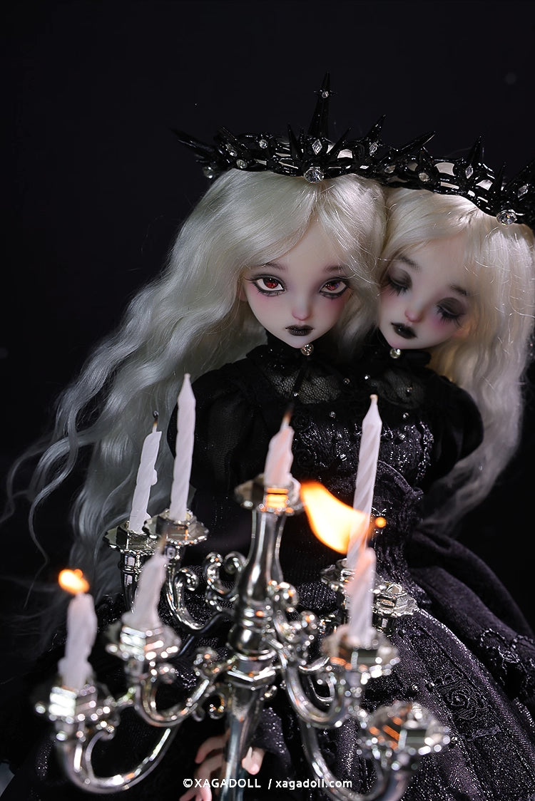 XAGADOLL 1/4 full set nude doll BoYe & XiLa Conjoined twins