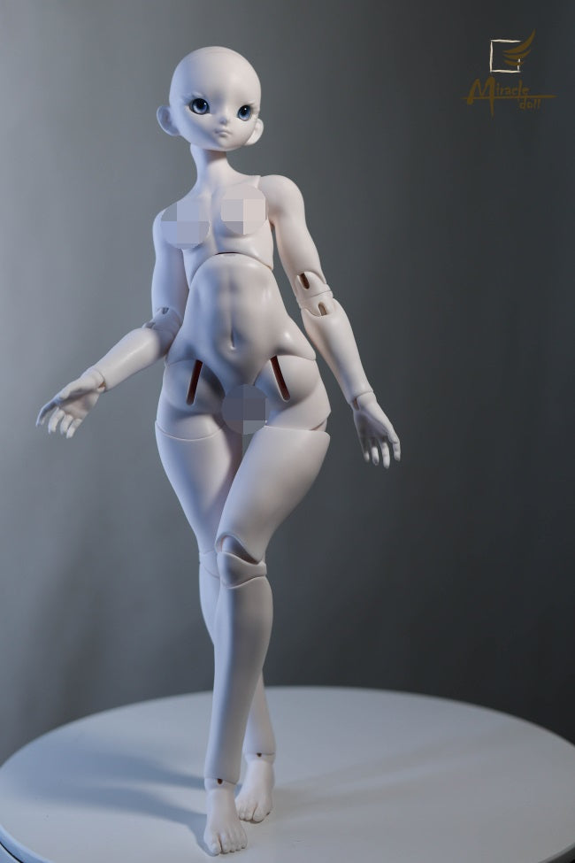 MiracleDoll 1/4 Leopard Woman BJD head Ling