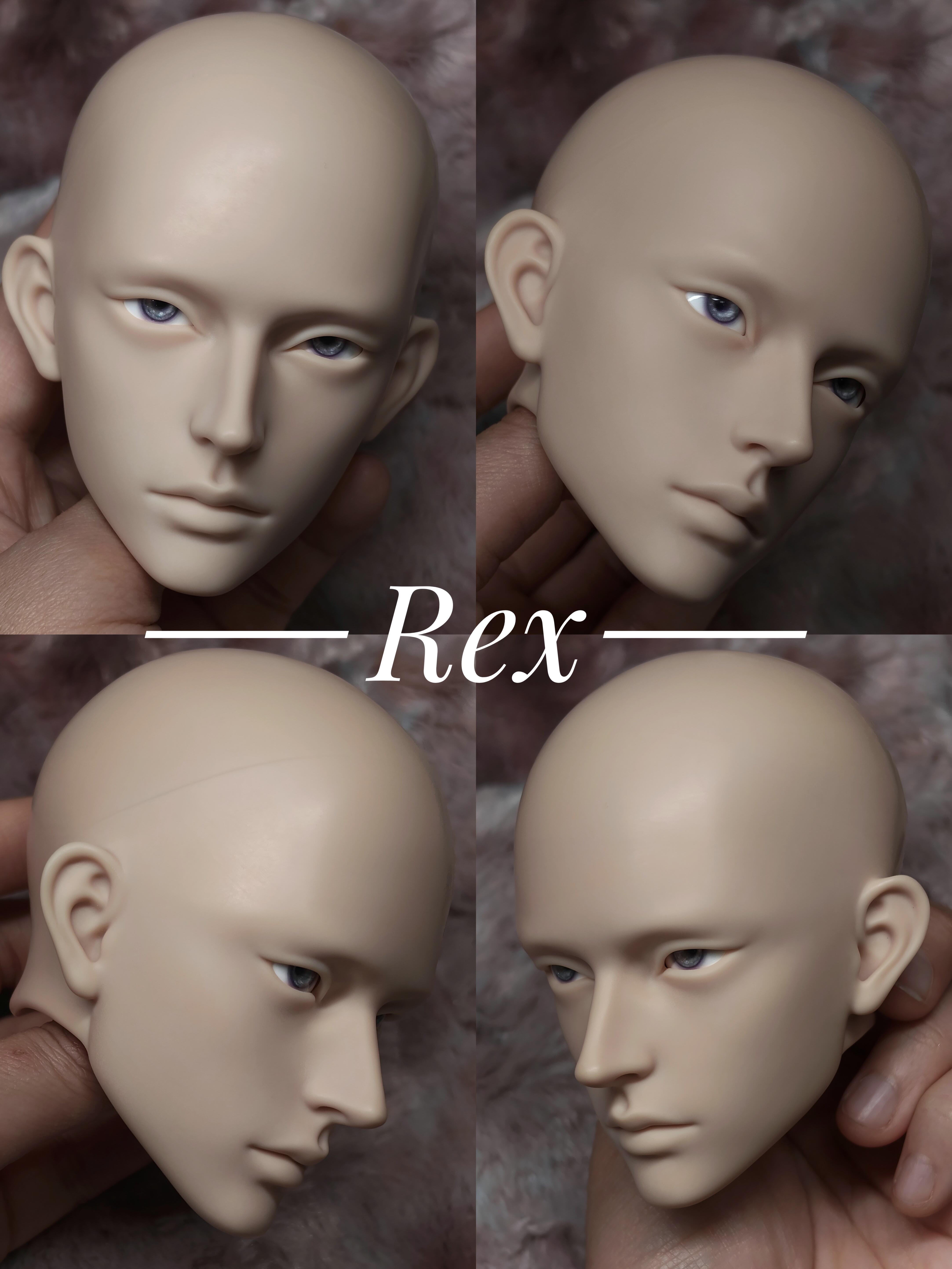 Alberich 1/4 & 75cm BJD head Rex & Lotan
