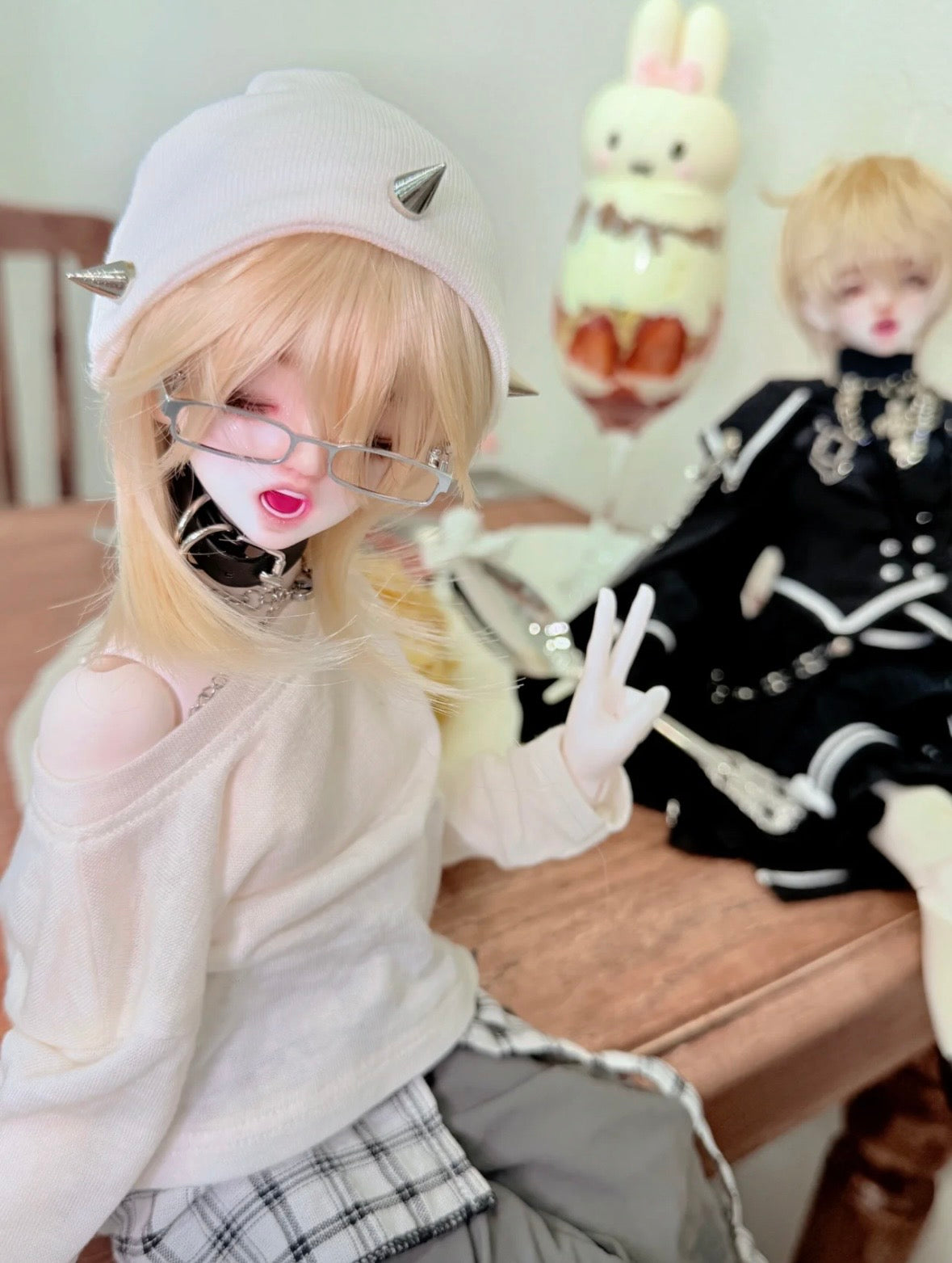MasterTong 1/4 BJD head Mi & MiMi
