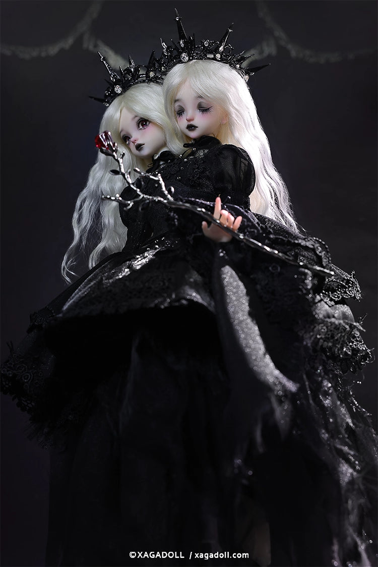 XAGADOLL 1/4 full set nude doll BoYe & XiLa Conjoined twins