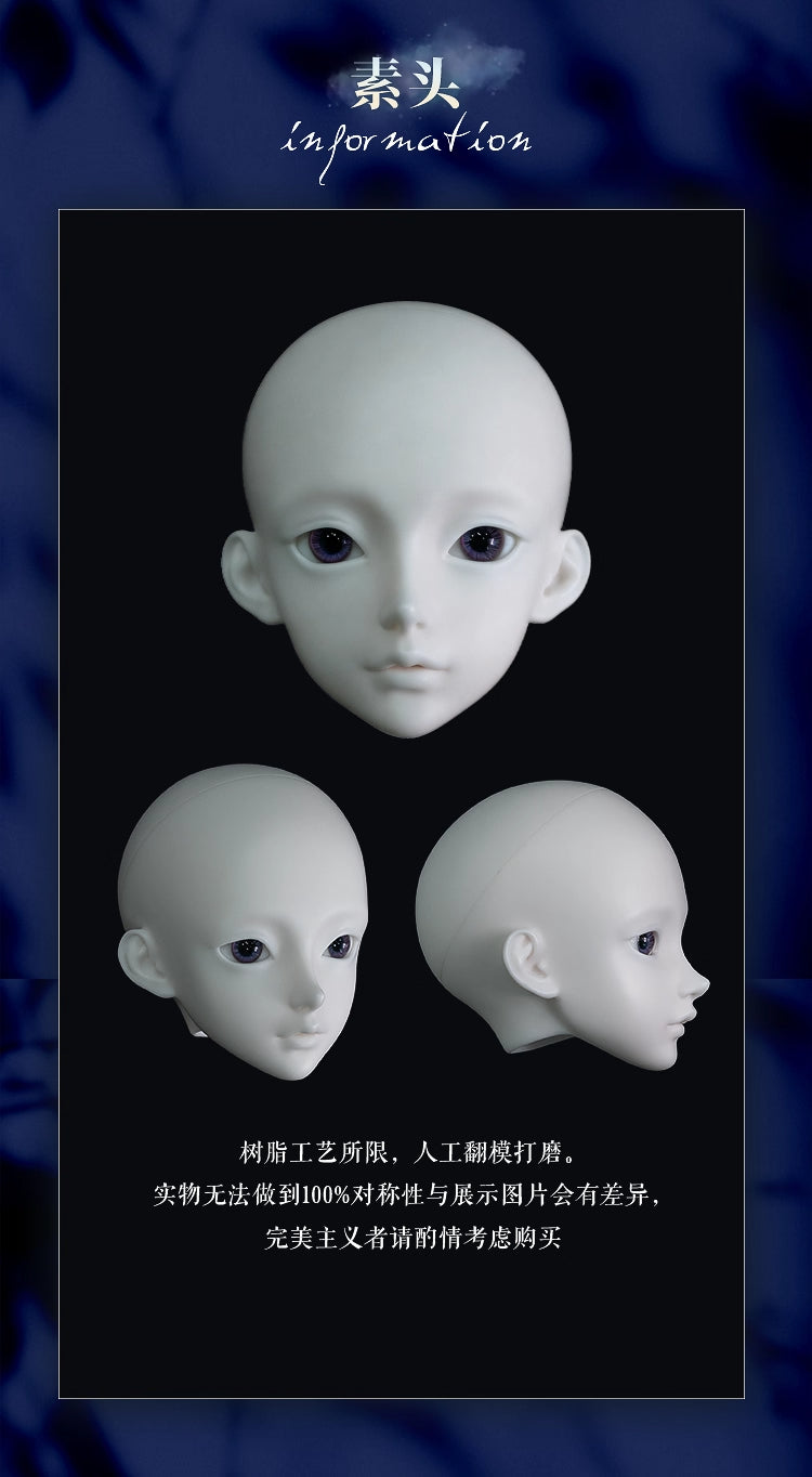 XAGADOLL 1/3 BJD full set & nude doll Faye with astral 62cm body
