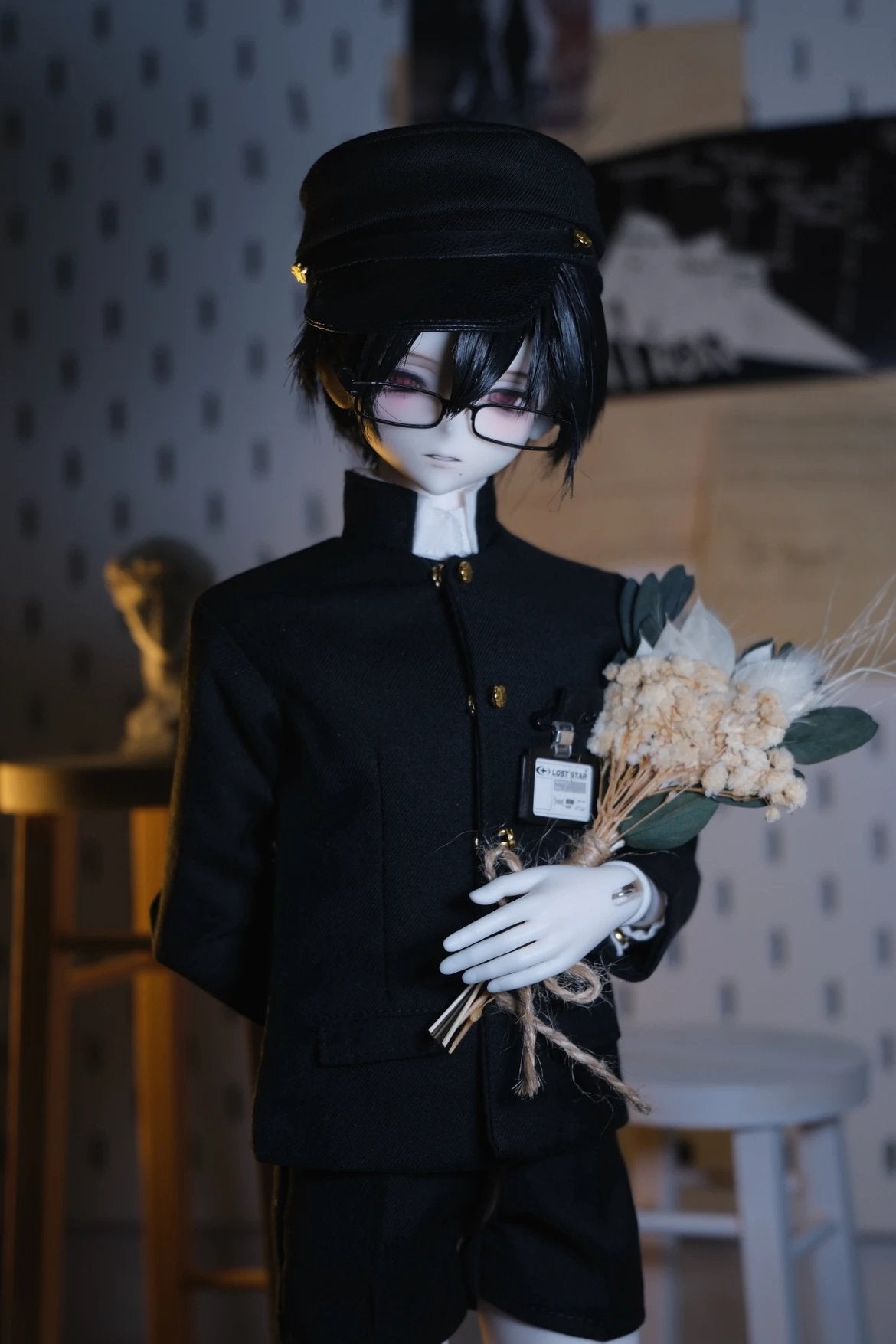 SOII 1/4 BJD head Xing