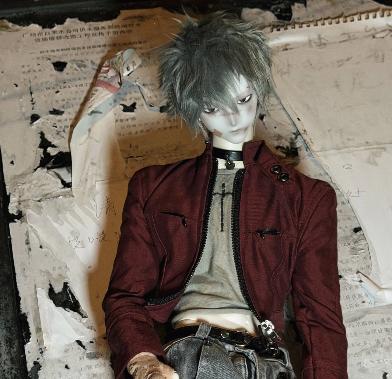 SeHuo 70cm BJD Head Asheng阿盛