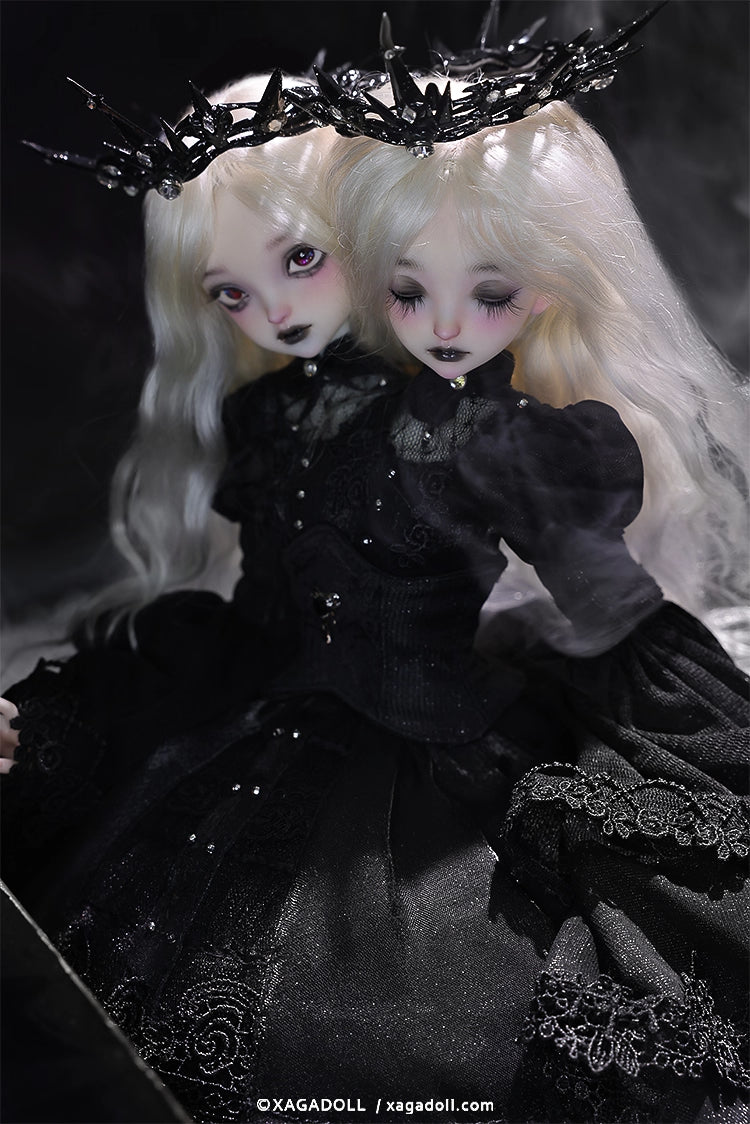 XAGADOLL 1/4 full set nude doll BoYe & XiLa Conjoined twins