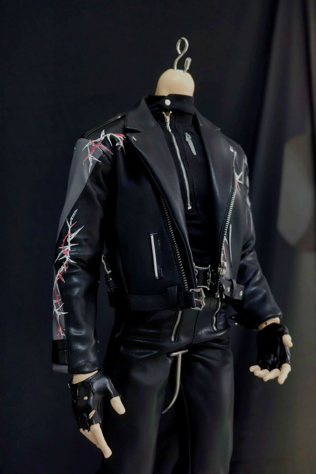 Sylus 75cm BJD Leather Jacket Outfits [淘宝代购]