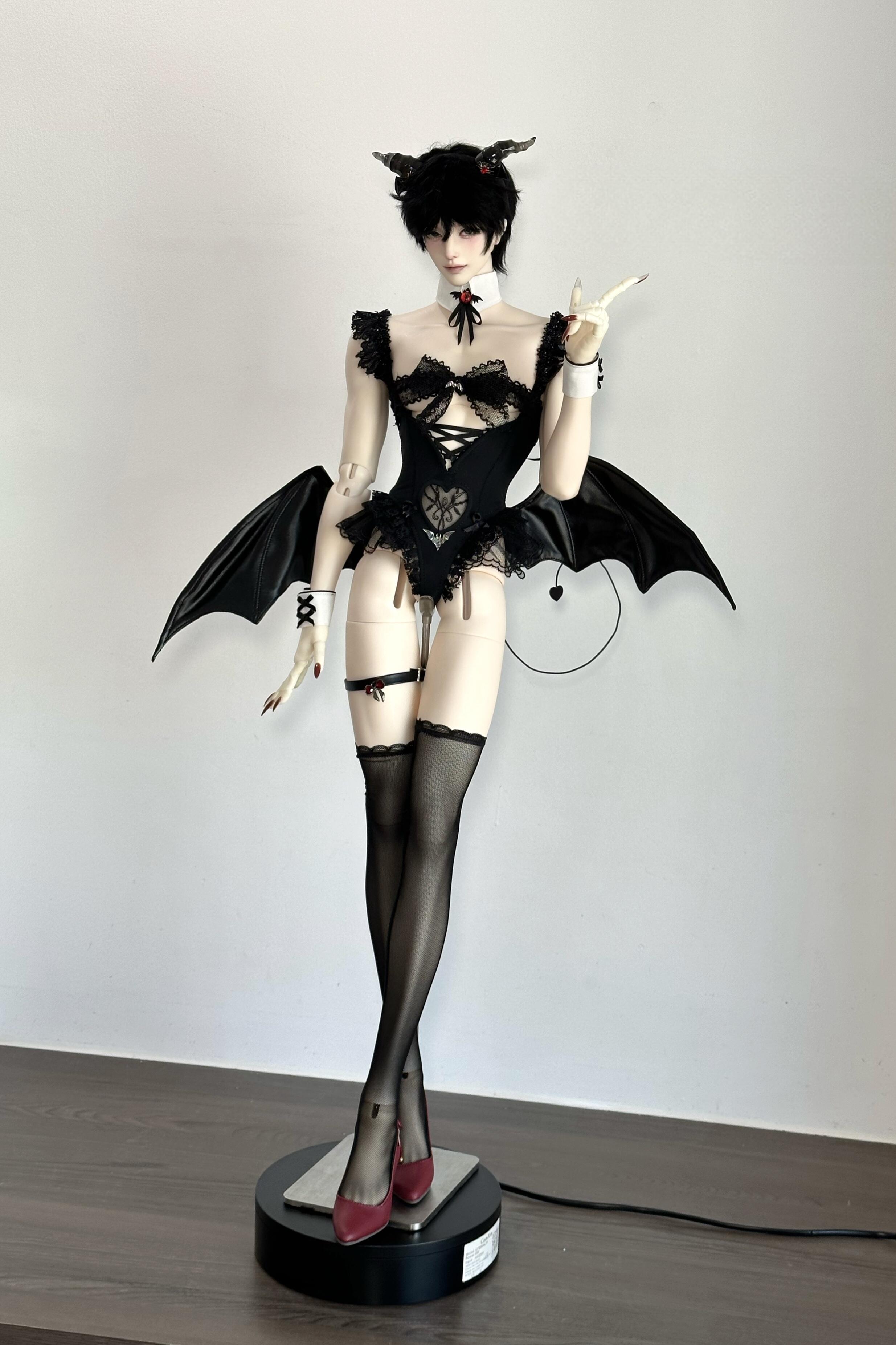 BIA 1/3 68-77cm BJD outfits Succubus Bodysuit Halloween