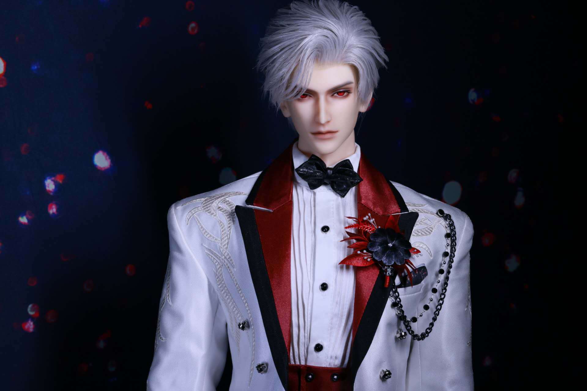 Sylus cos wedding dress 75 77cm BJD clothing full set outfit代购