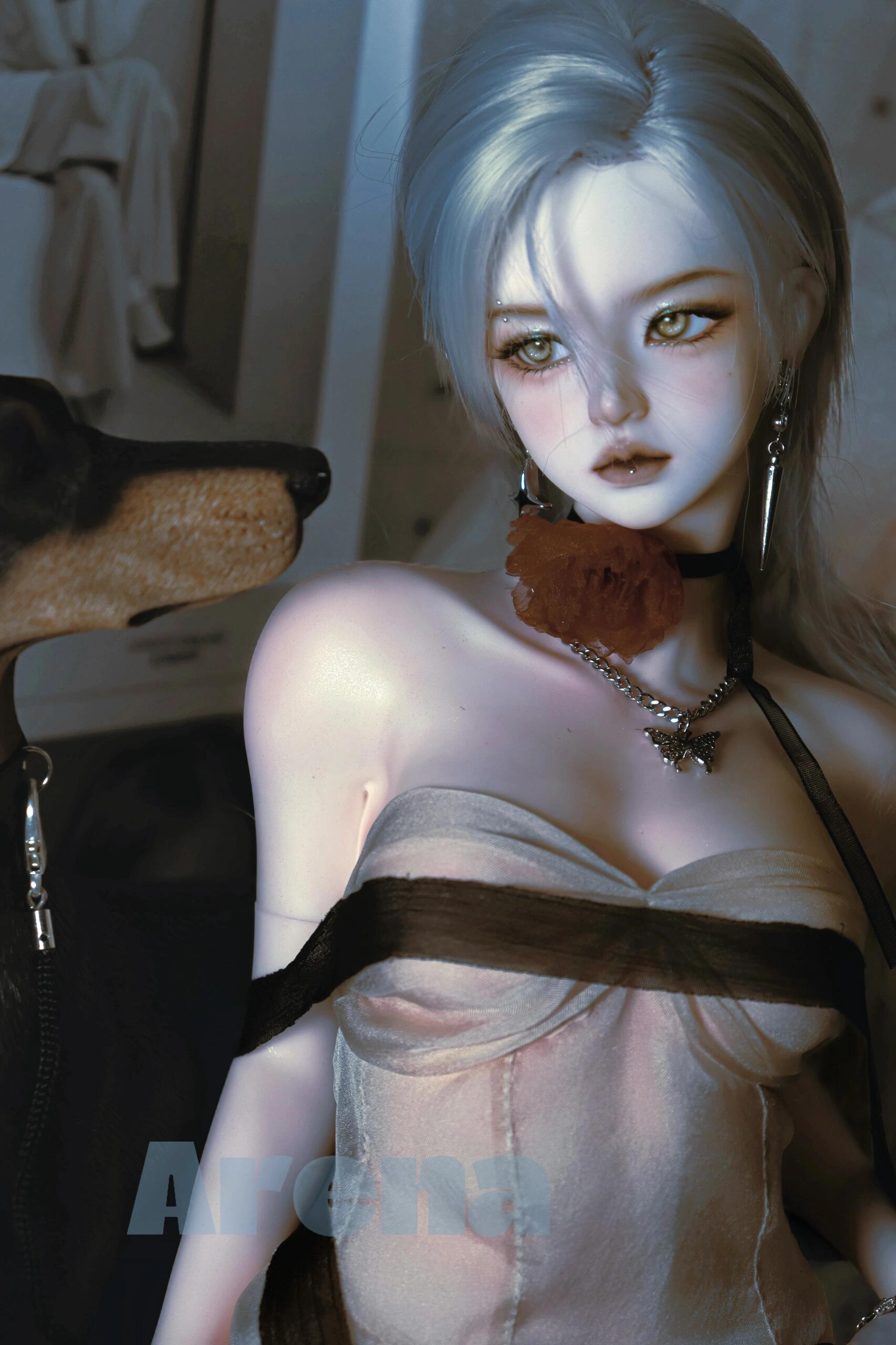 QianQian 1/3 BJD Head Erela & Arena