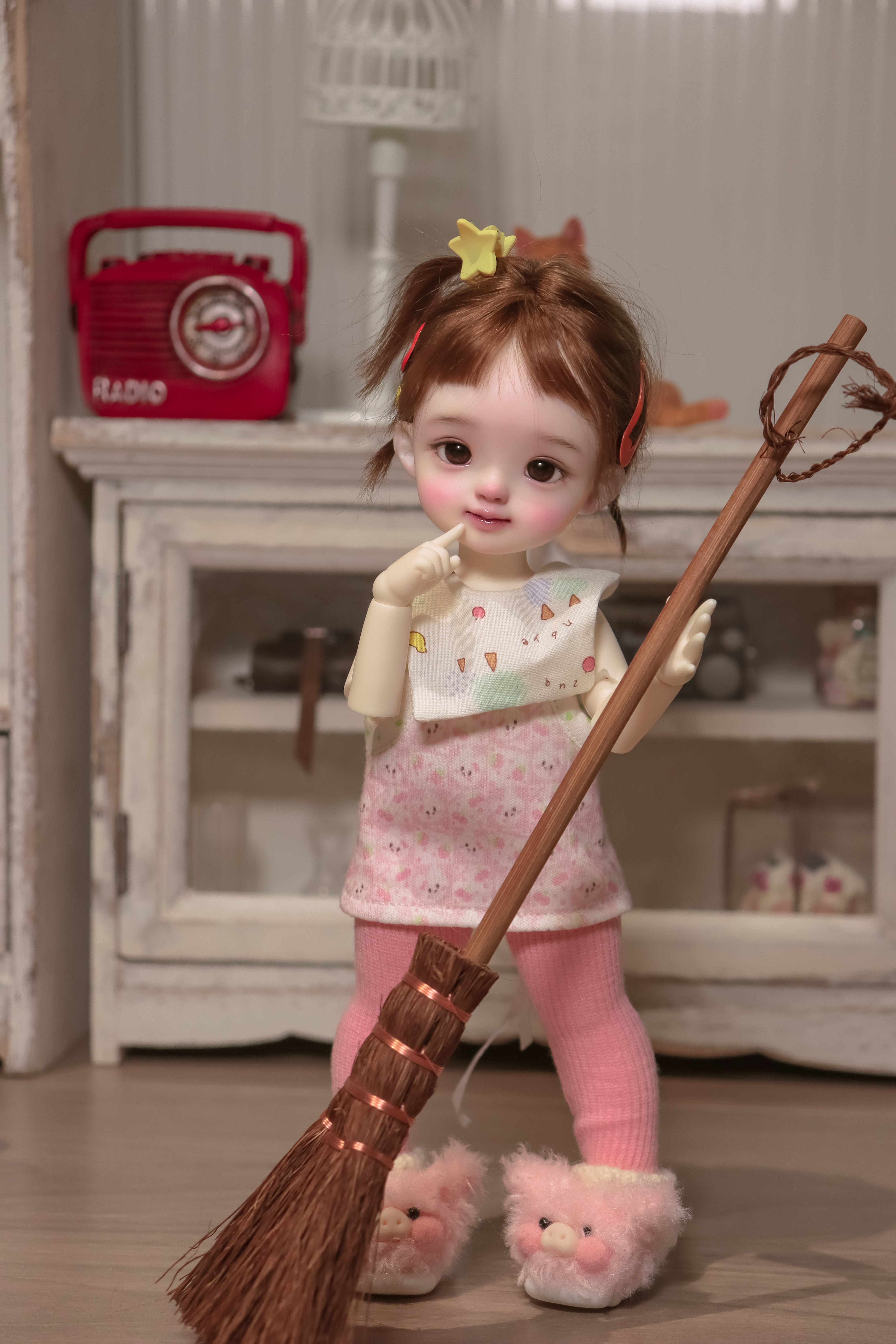 QianQian 1/6 1/4 1/3 BJD Head HeTao
