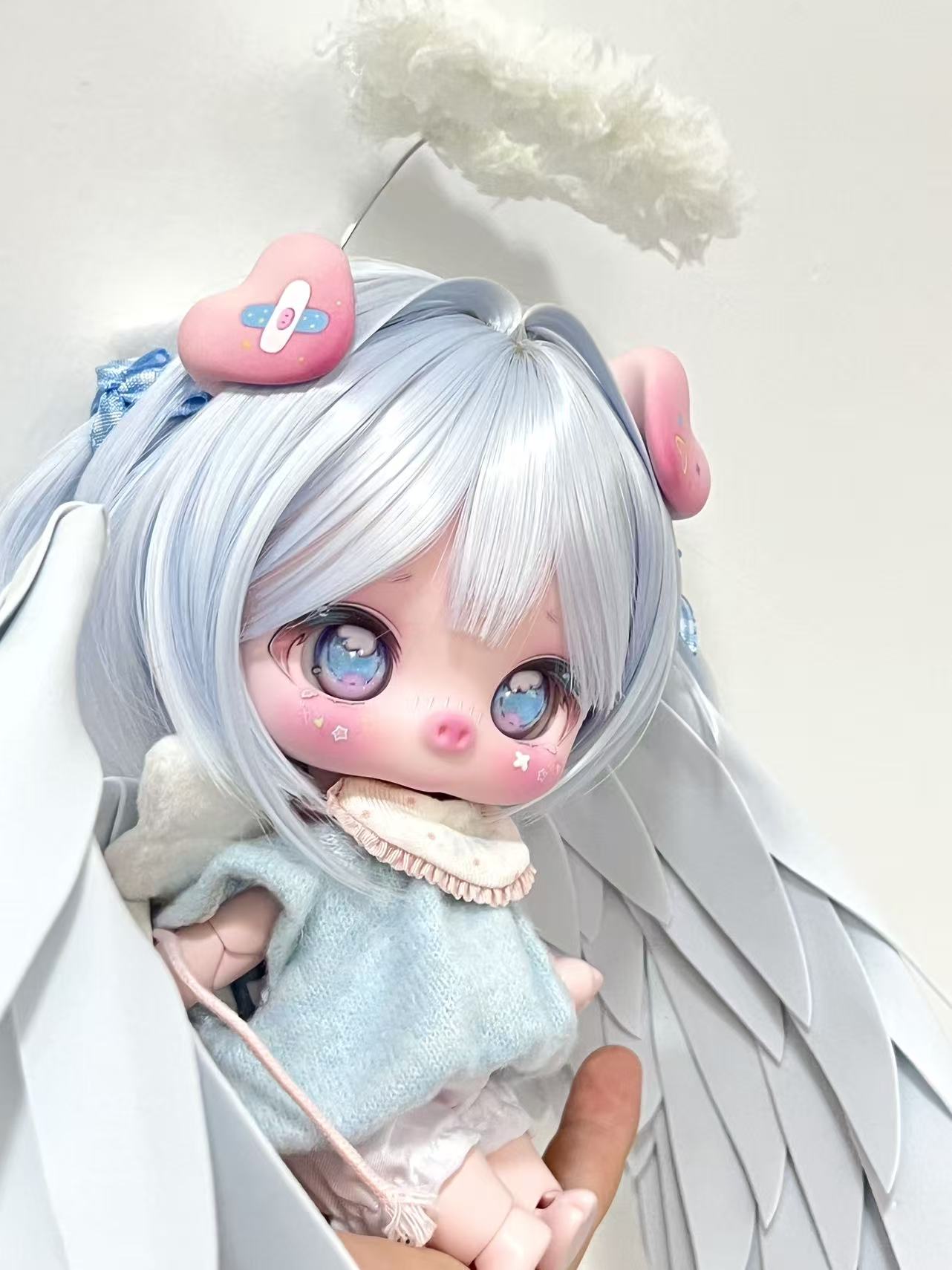 JemmyDoll 1/12 BJD big head full set HuluPig & HuluCat