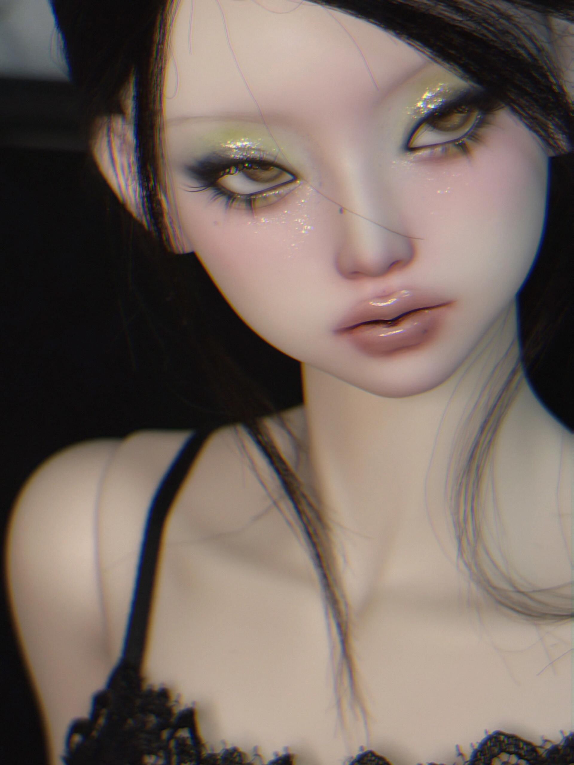 Igloo 1/3 BJD Head INK