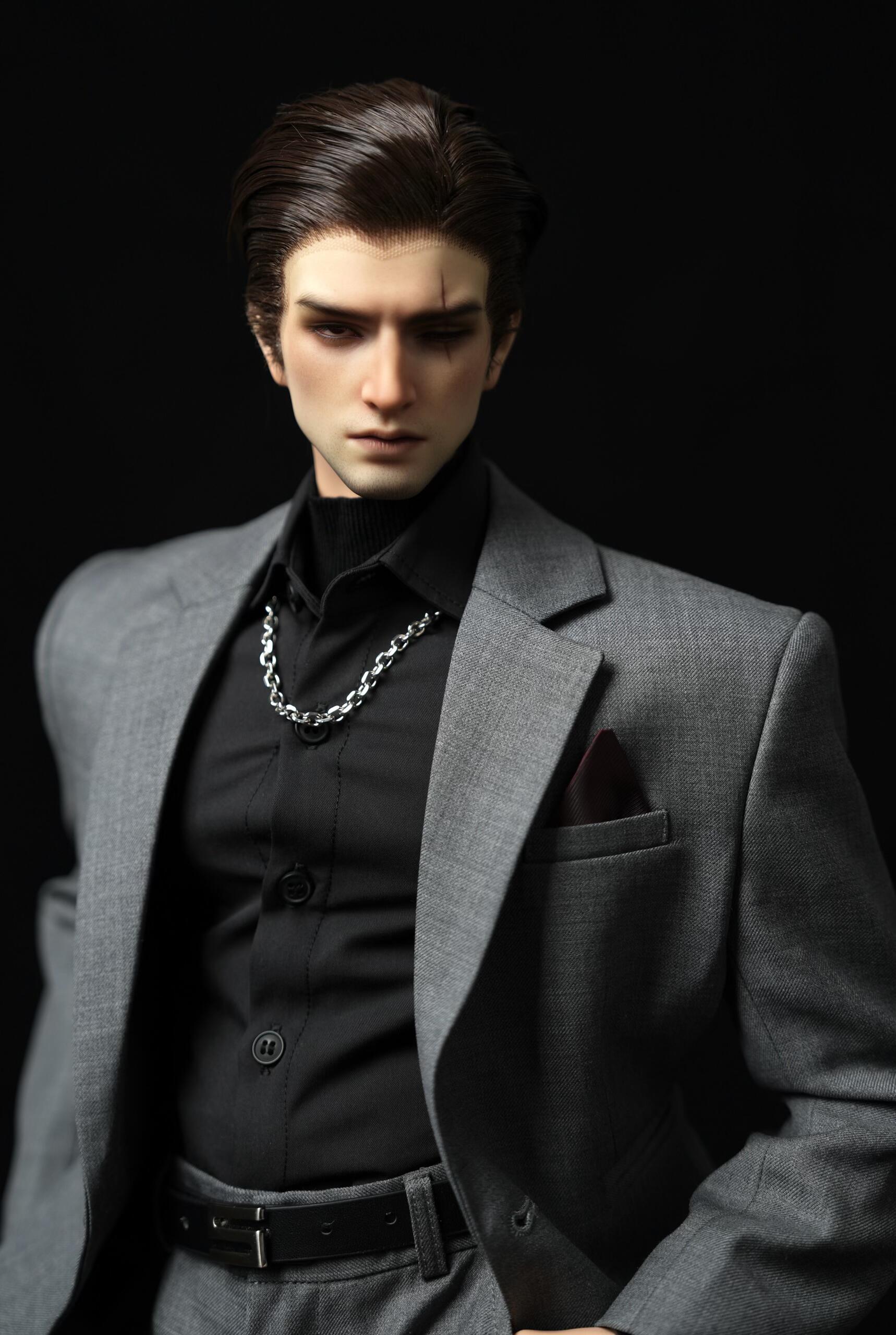 SpiritMist Doll 1/4 75cm BJD head Kane