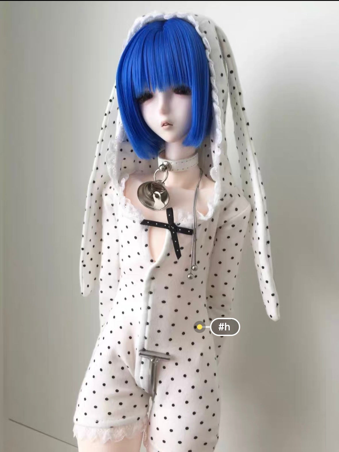Room61 1/4 AngelPhilia Rabbit Ear Onesie BJD clothing代购