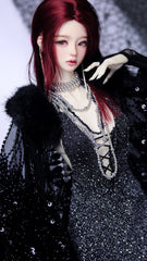 BIA 1/3 68-77cm BJD outfits Lady Scorpion-Bone Mermaid-Cut Skirt