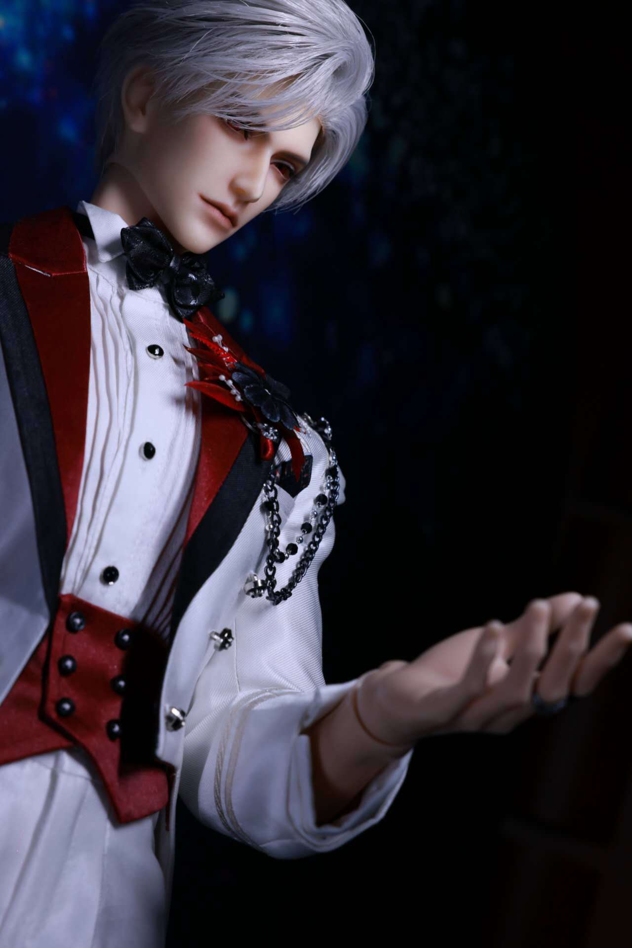 Sylus cos wedding dress 75 77cm BJD clothing full set outfit代购