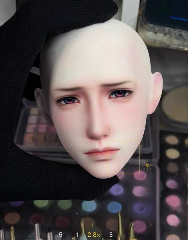 75cm BJD cos Rafayel head with faceup