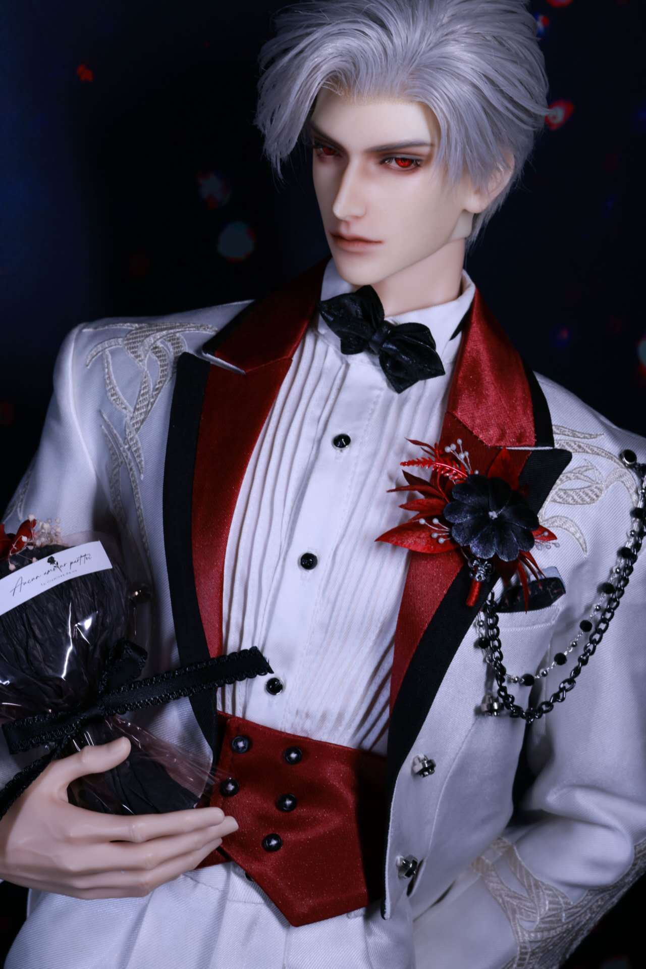 Sylus cos wedding dress 75 77cm BJD clothing full set outfit代购